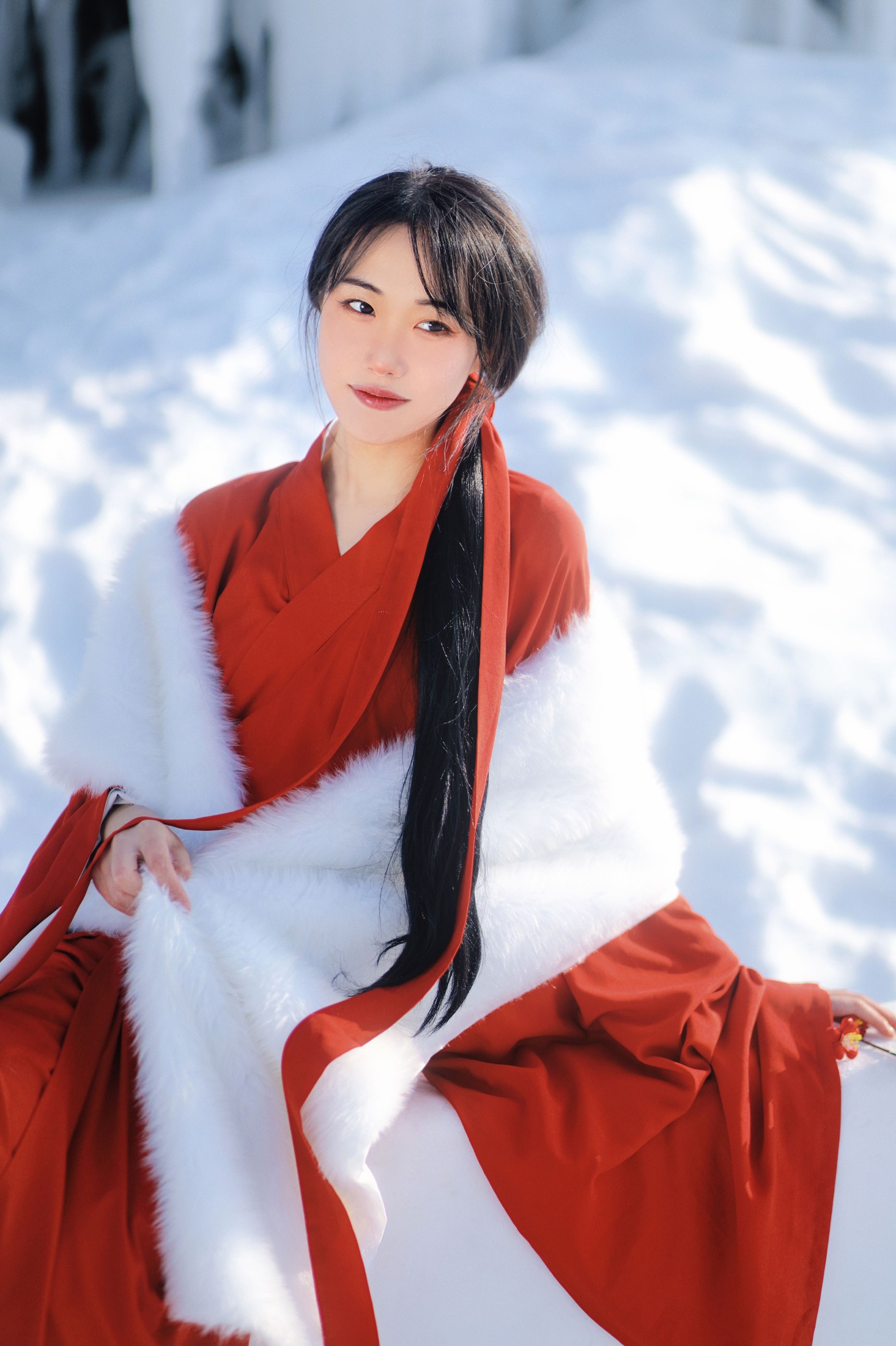 图片[6]-迟白 – 《红梅白雪知》[22P]-COS写真在线网