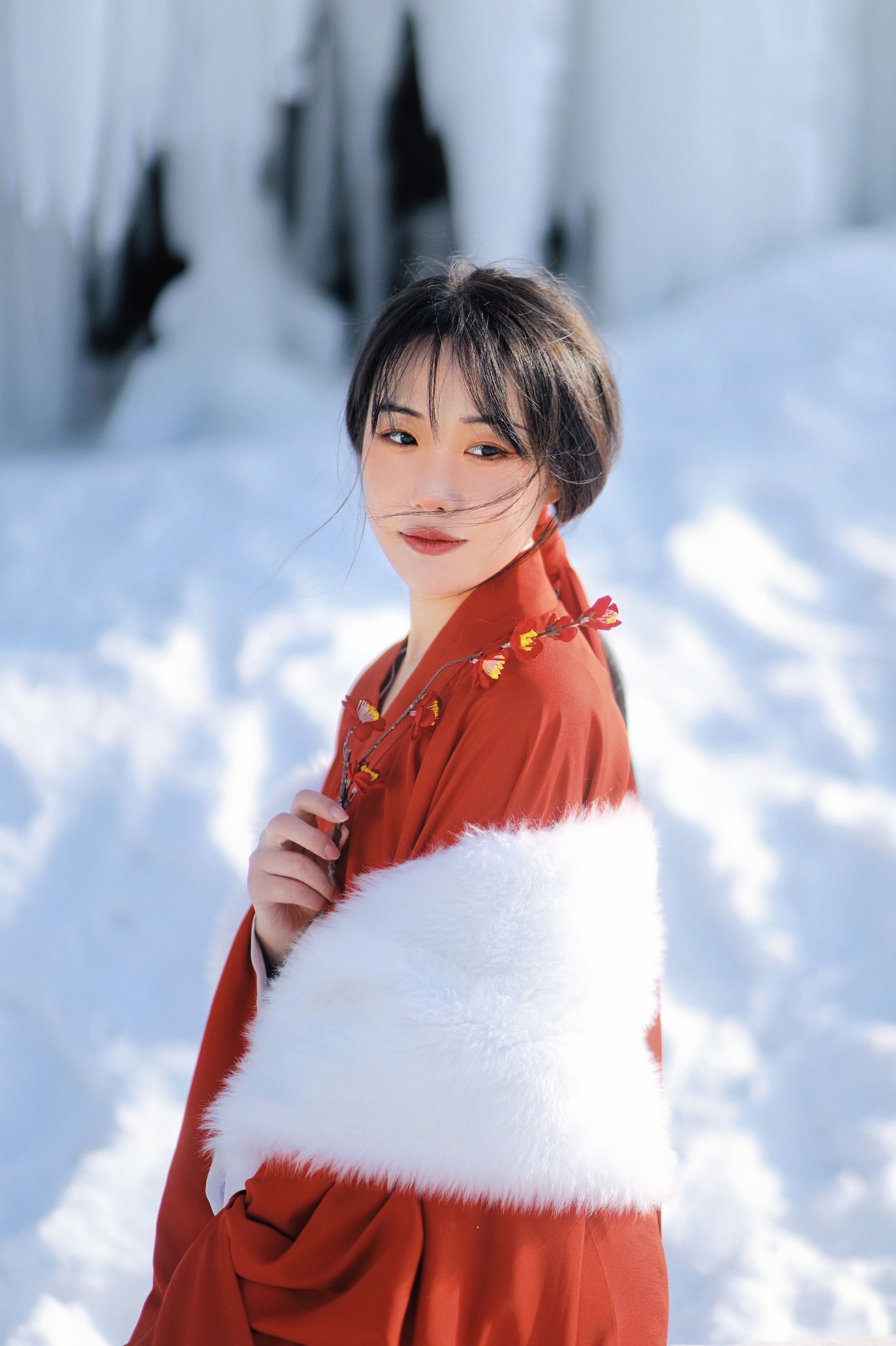 图片[4]-迟白 – 《红梅白雪知》[22P]-COS写真在线网