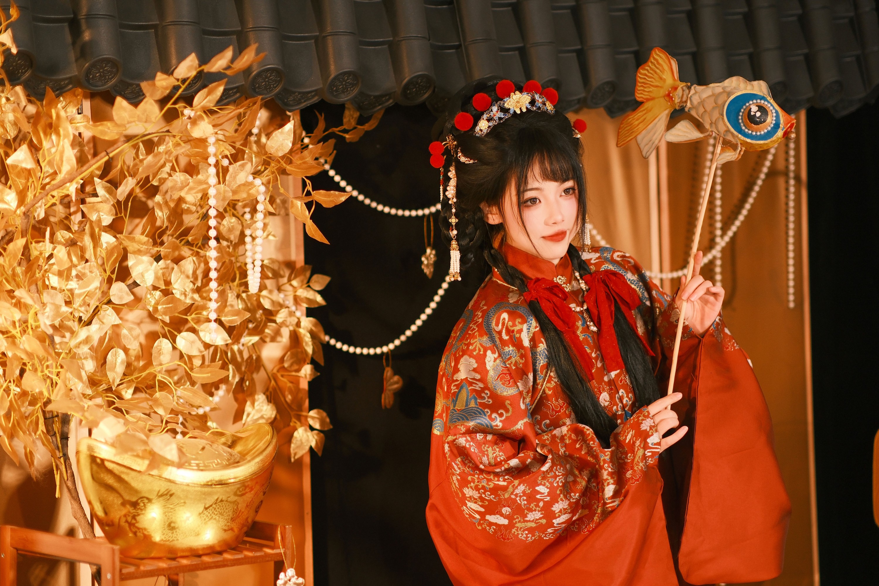 图片[4]-魚小鯉lili – 《迎福招财》[28P]-COS写真在线网