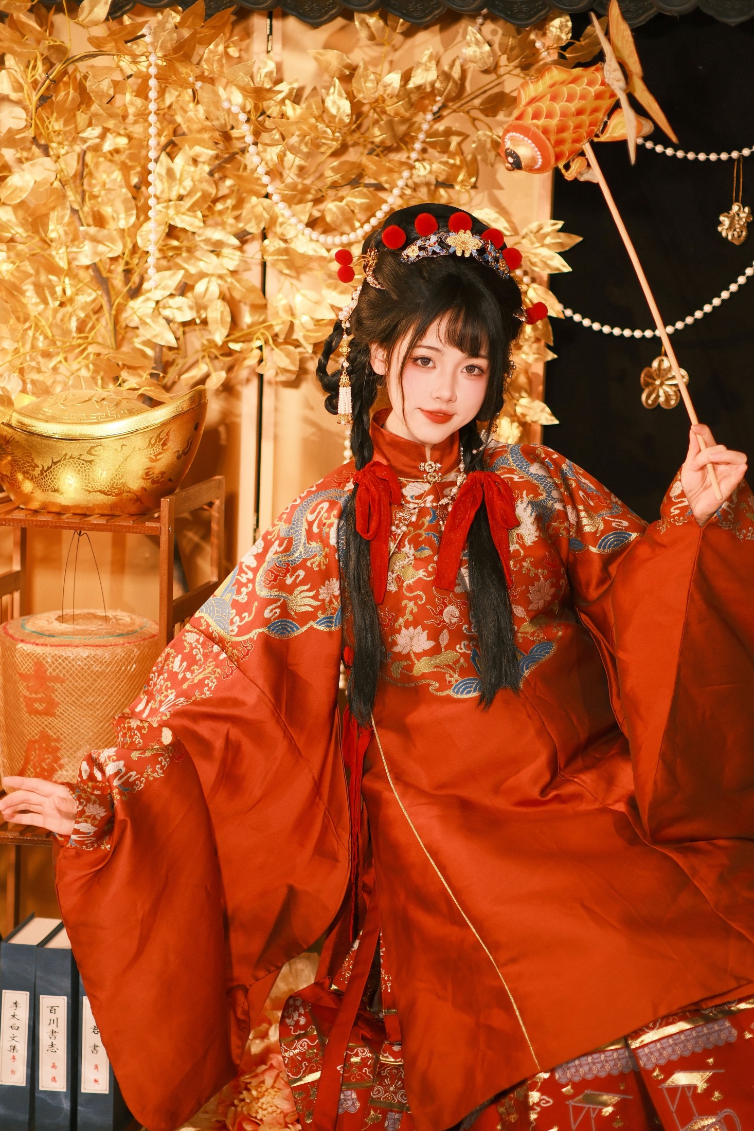 图片[5]-魚小鯉lili – 《迎福招财》[28P]-COS写真在线网