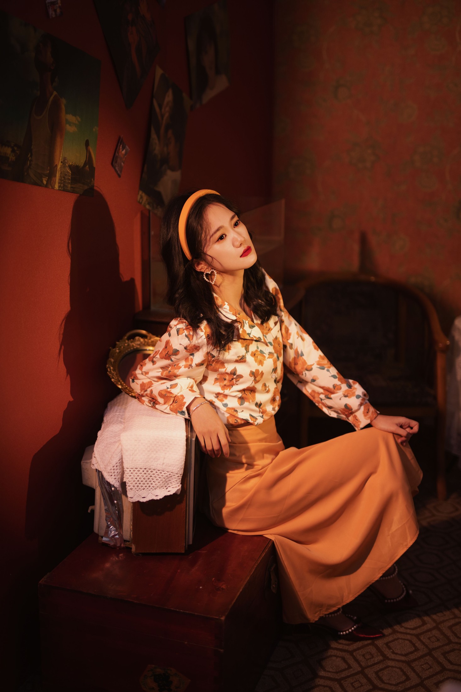 图片[3]-文文 – 《港风女郎》[27P]-COS写真在线网