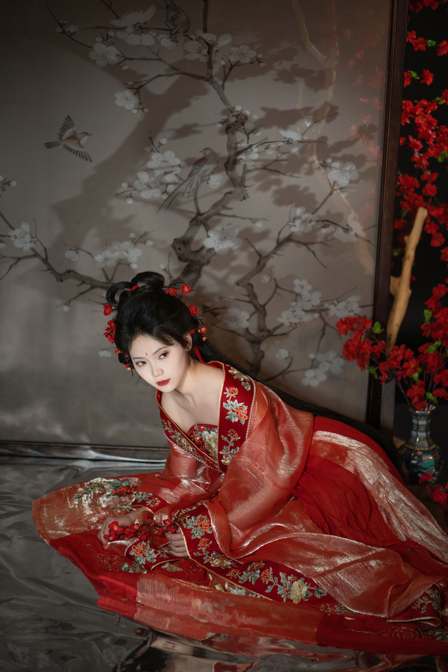 图片[3]-柚子 – 《花神 梅花》[22P]-COS写真在线网