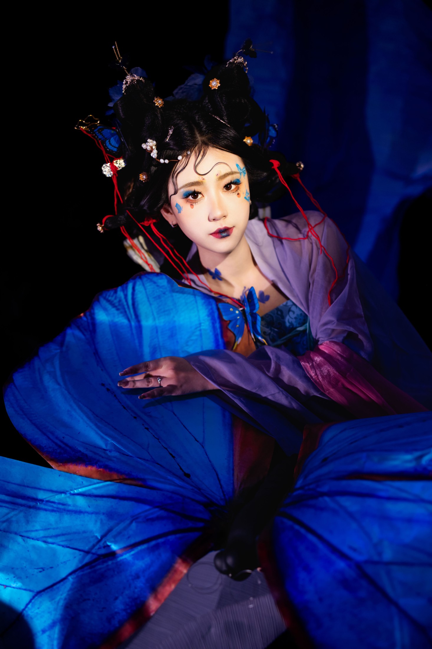 图片[3]-月月 – 《蓝蝶》[34P]-COS写真在线网