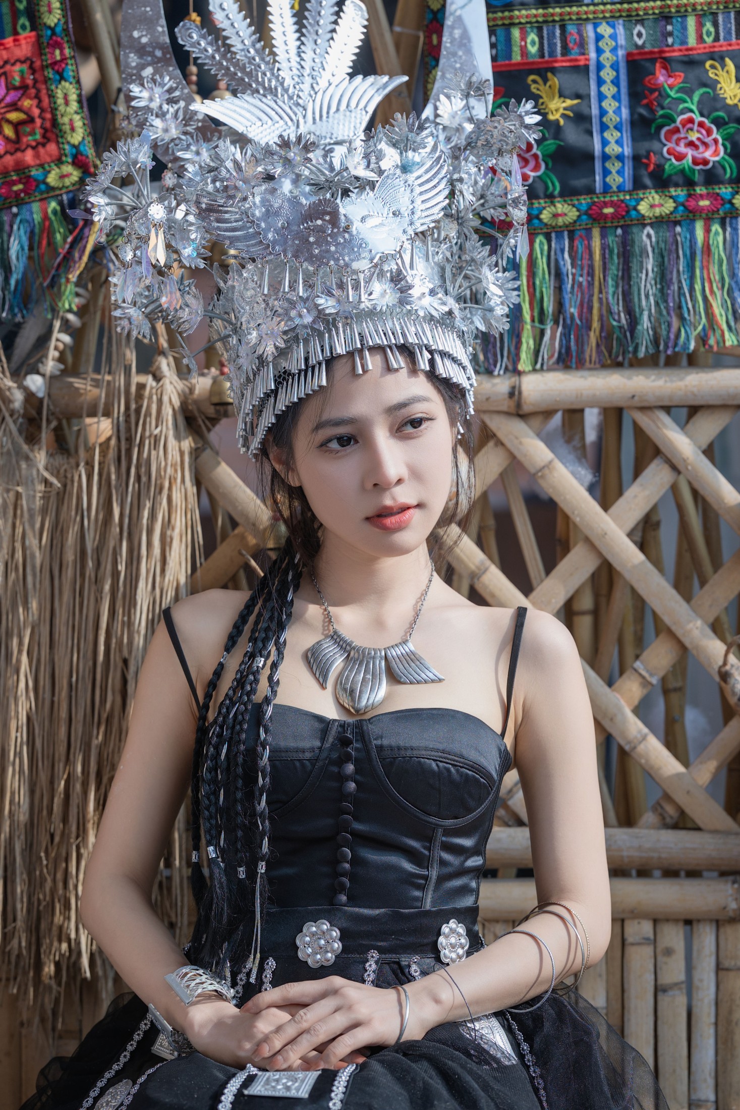 图片[3]-蛋蛋 – 《苗家之韵，传承之美》[24P]-COS写真在线网