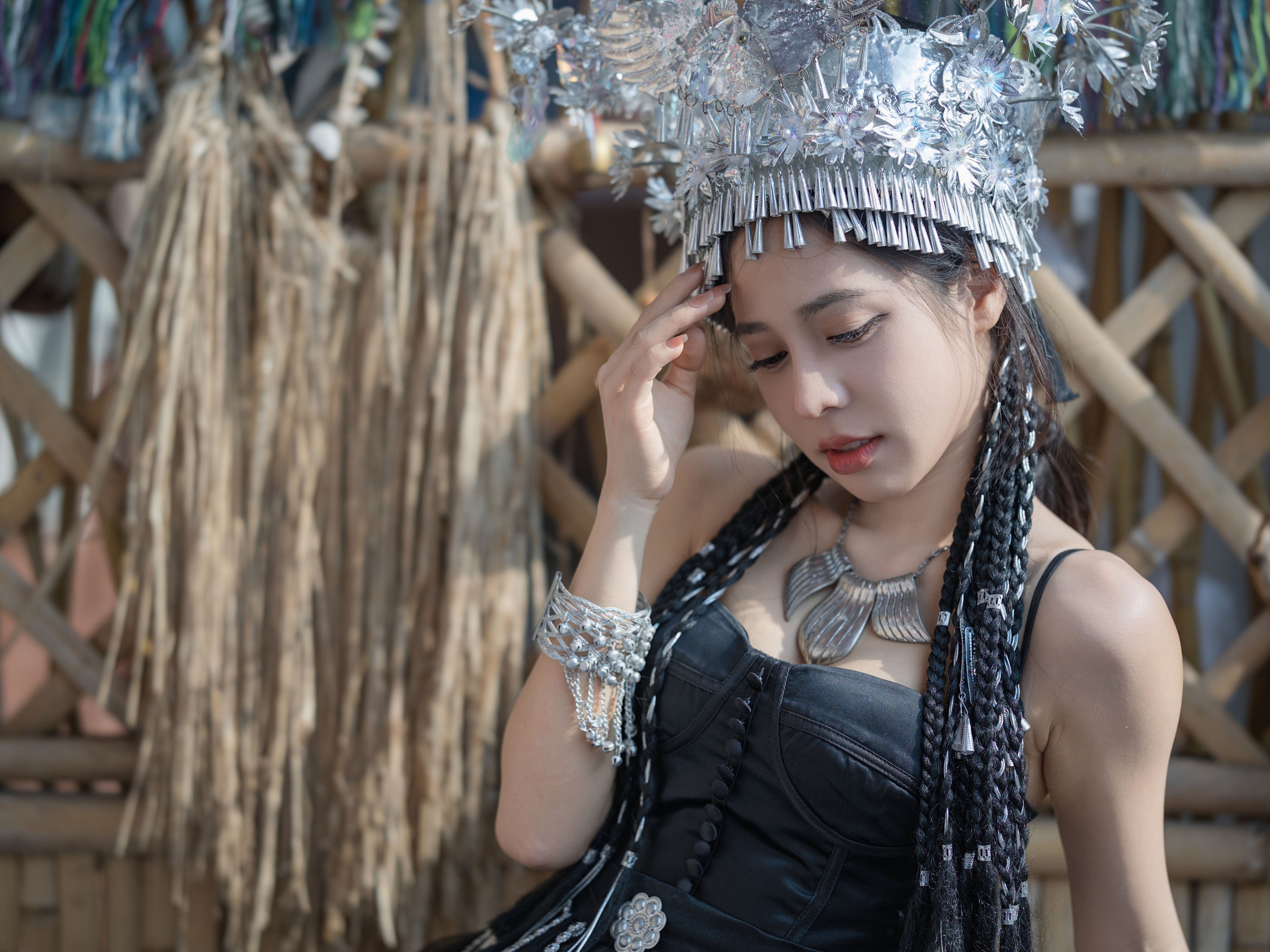 图片[5]-蛋蛋 – 《苗家之韵，传承之美》[24P]-COS写真在线网