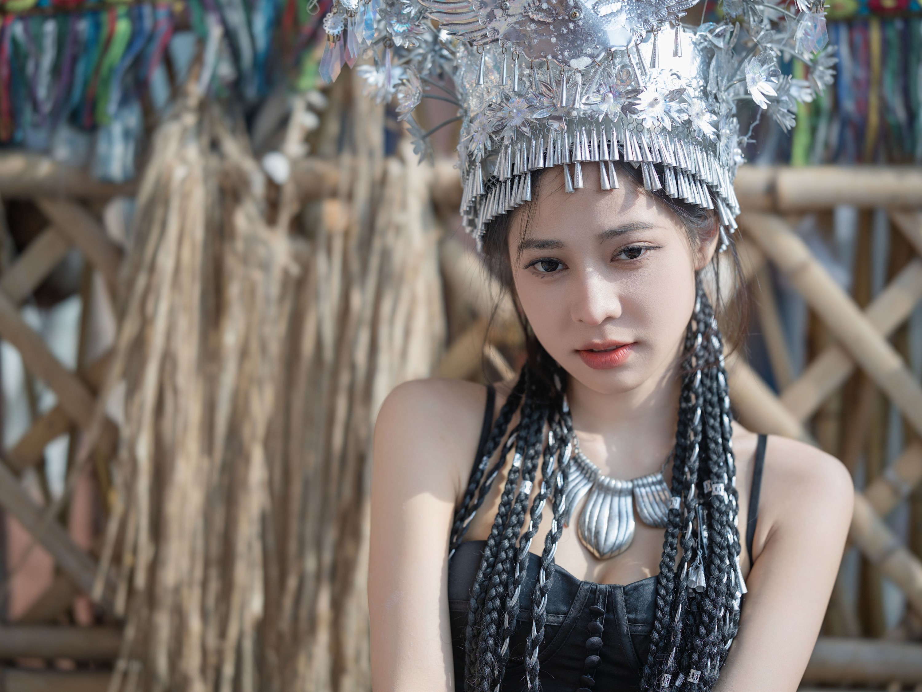 图片[4]-蛋蛋 – 《苗家之韵，传承之美》[24P]-COS写真在线网