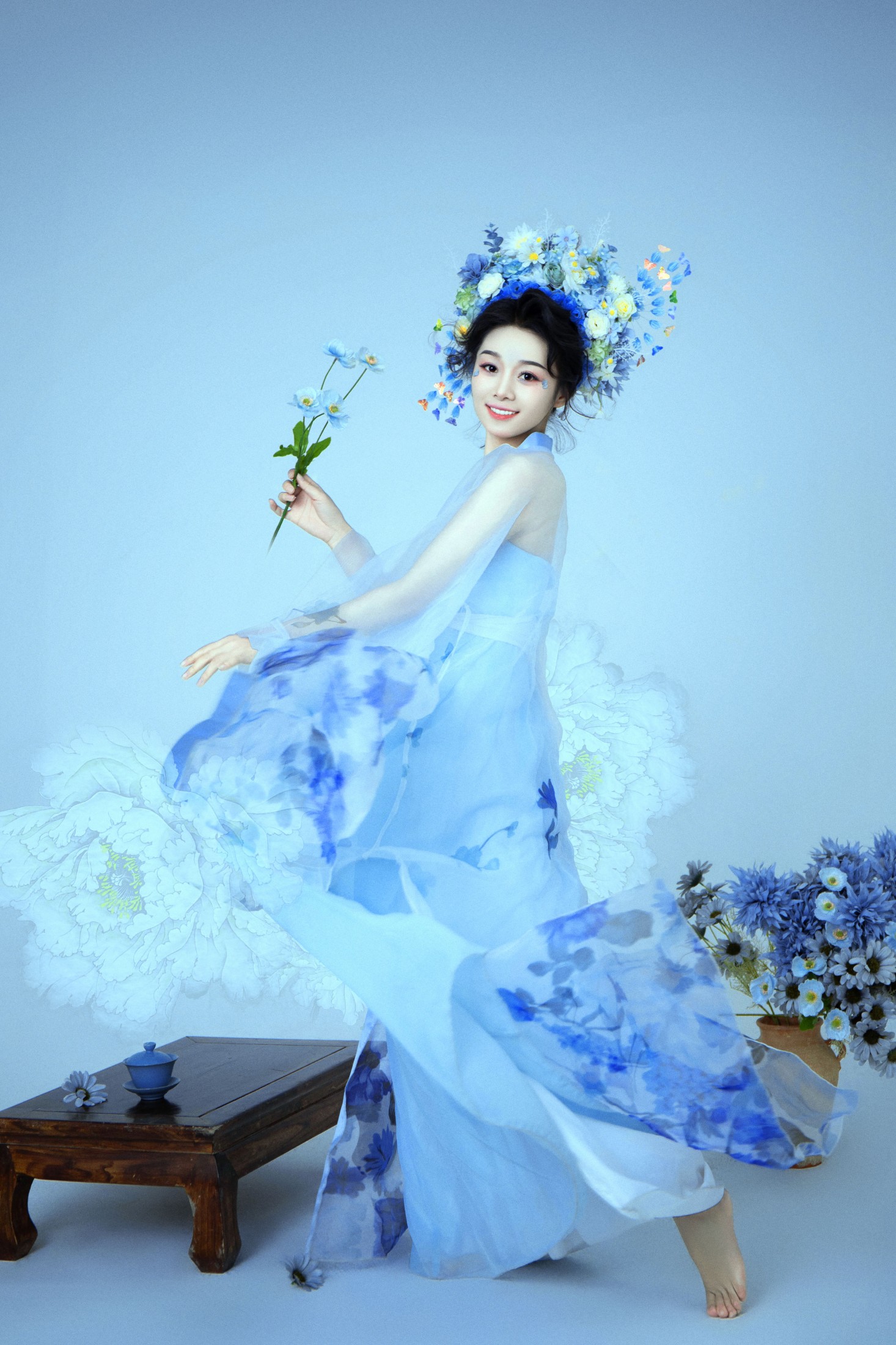 图片[4]-娟娟 – 《花之涧》[21P]-COS写真在线网