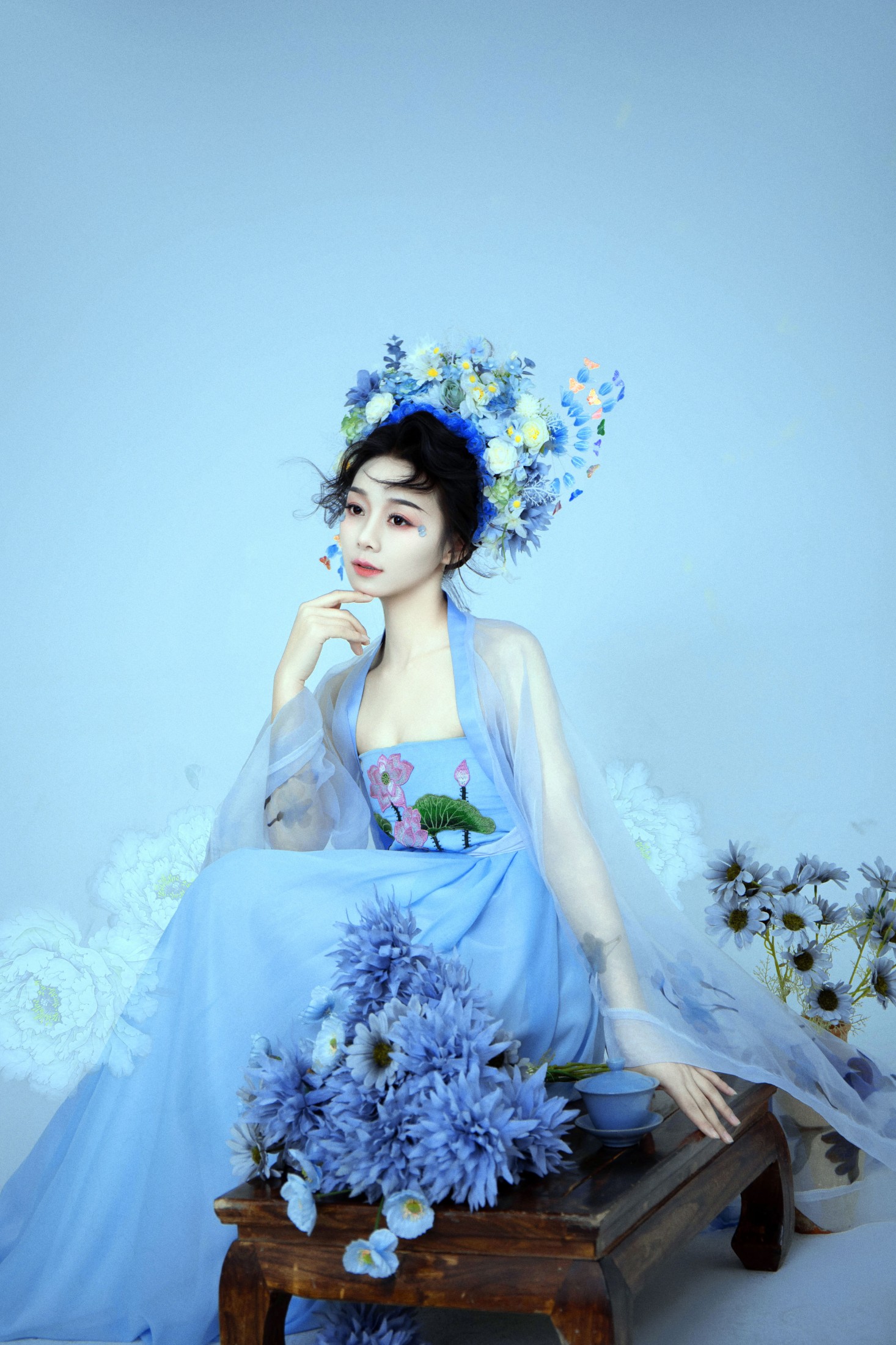 图片[3]-娟娟 – 《花之涧》[21P]-COS写真在线网