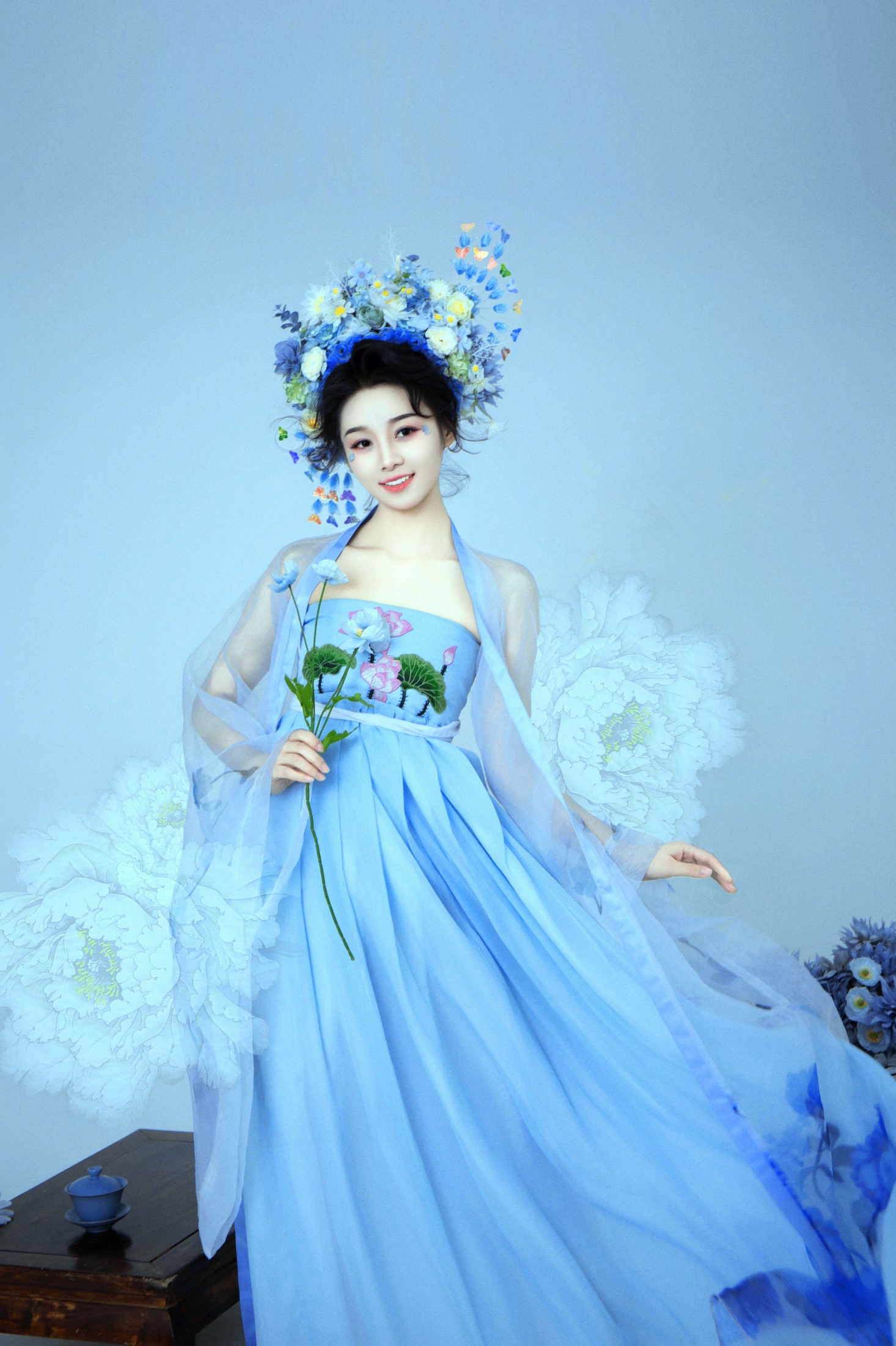 图片[5]-娟娟 – 《花之涧》[21P]-COS写真在线网
