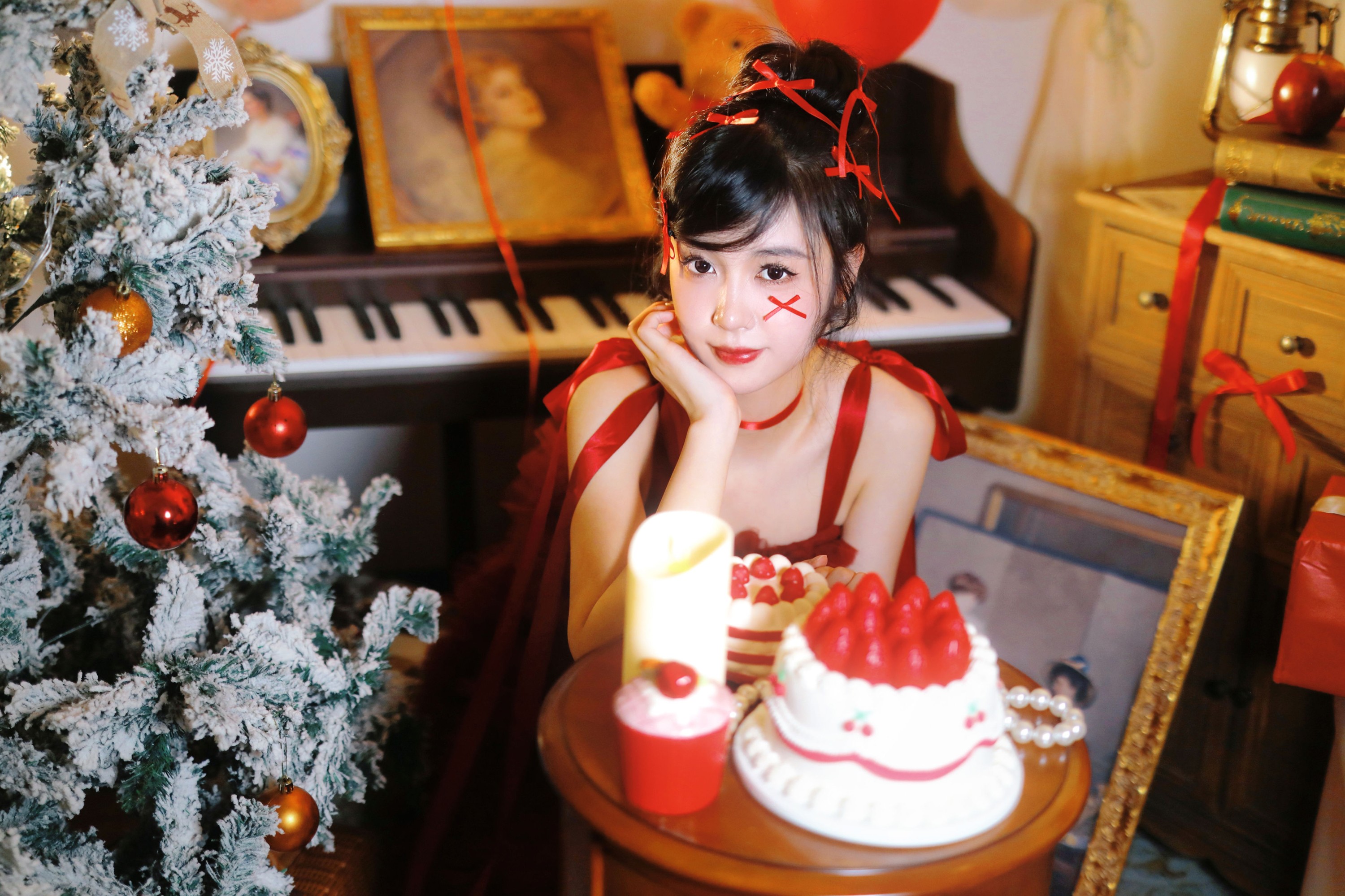 图片[4]-淺櫻桃奈 – 《你的专属礼物》[35P]-COS写真在线网