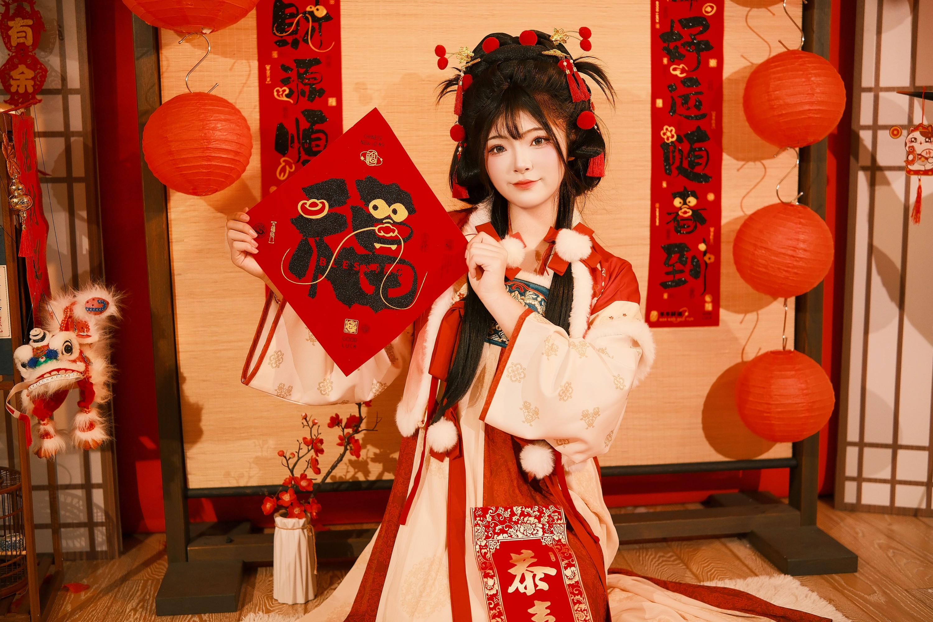 图片[4]-KaiLin酱 – 《福运年年》[23P]-COS写真在线网