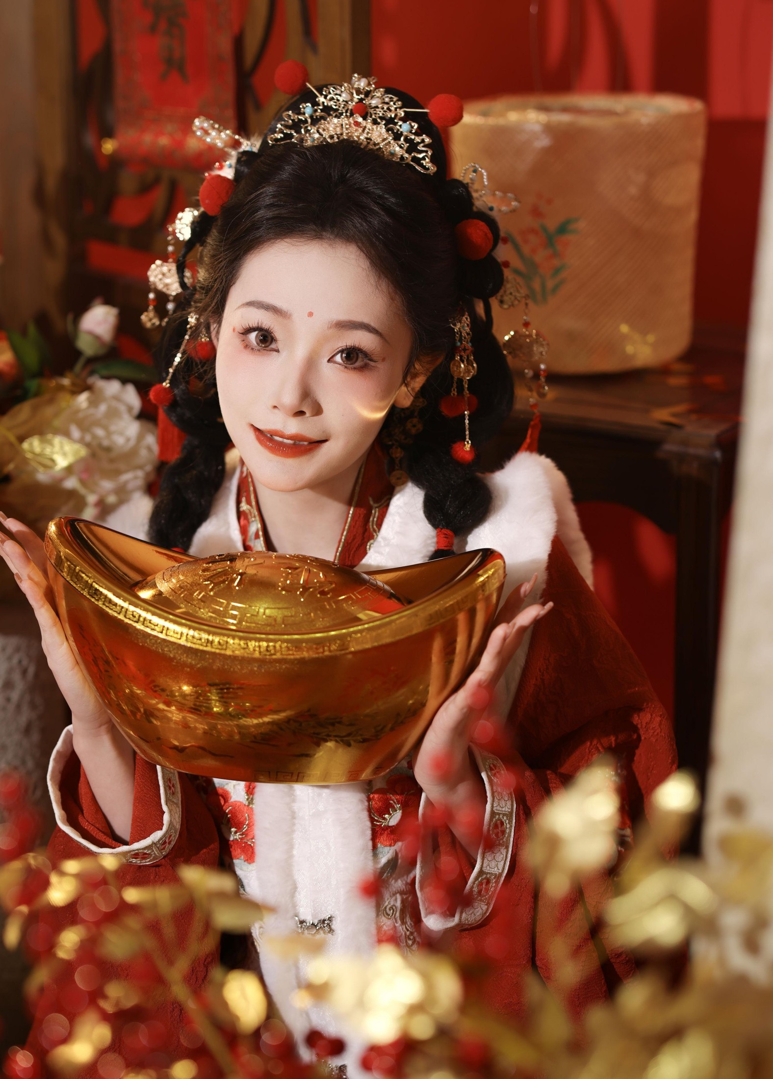 图片[2]-一吱小轩 – 《新年》[24P]-COS写真在线网