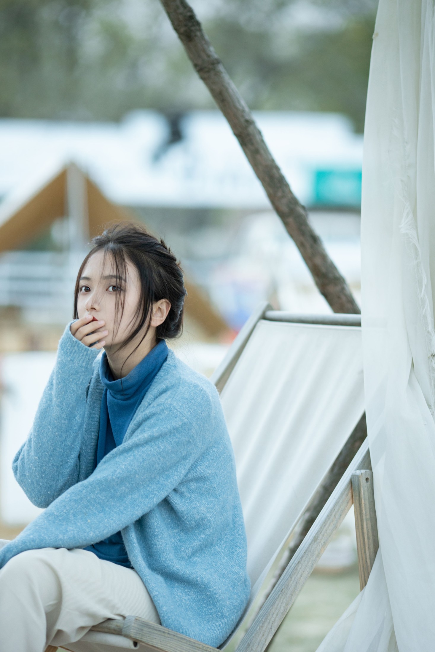 图片[4]-口可 – 《傍晚的长椅》[21P]-COS写真在线网
