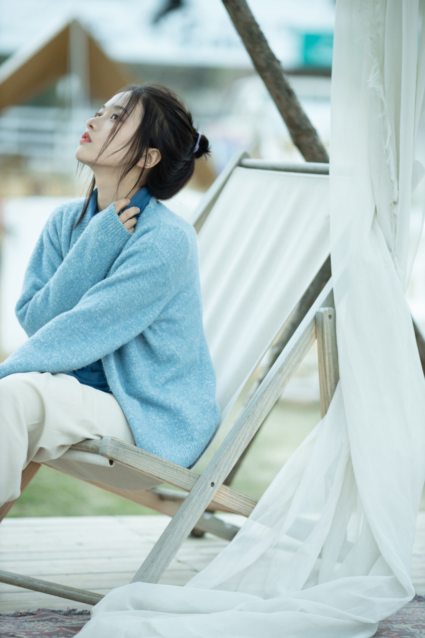 图片[5]-口可 – 《傍晚的长椅》[21P]-COS写真在线网