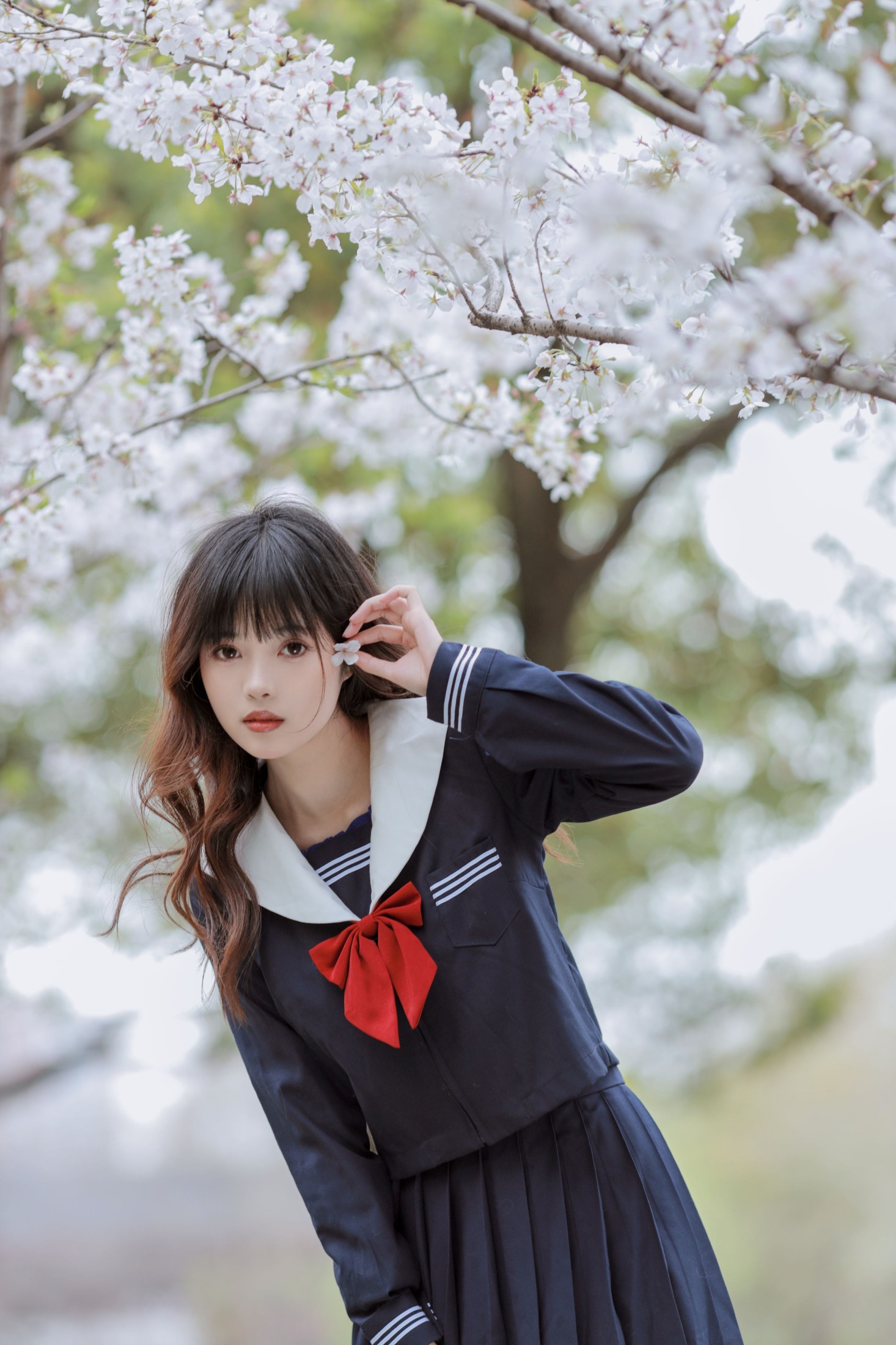 图片[3]-小薇人儿 – 《樱花树下》[28P]-COS写真在线网