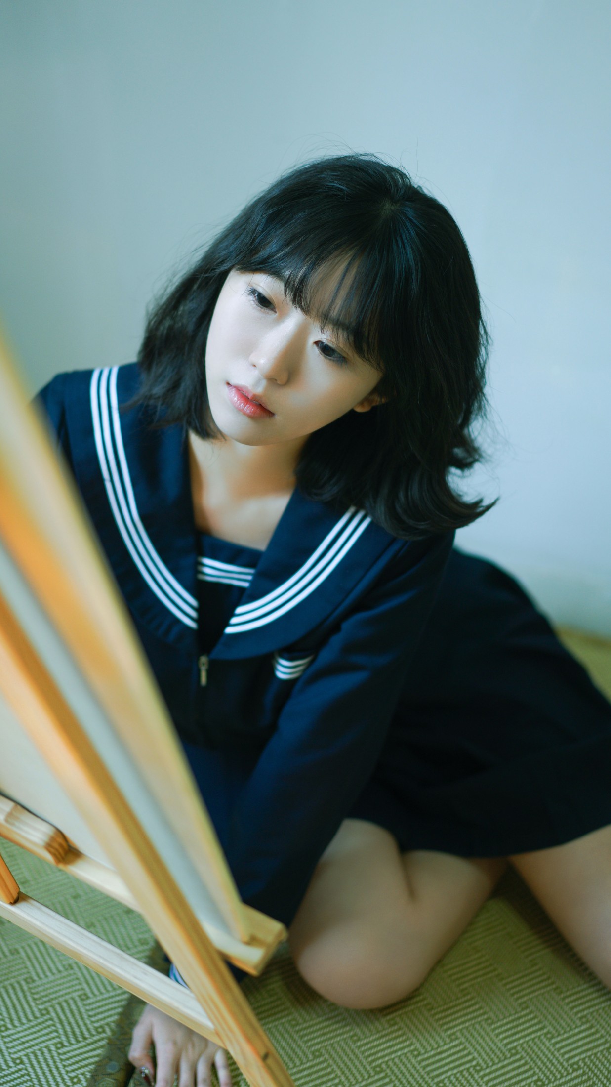 图片[3]-喝粥系E16 – 《休闲时光》[26P]-COS写真在线网