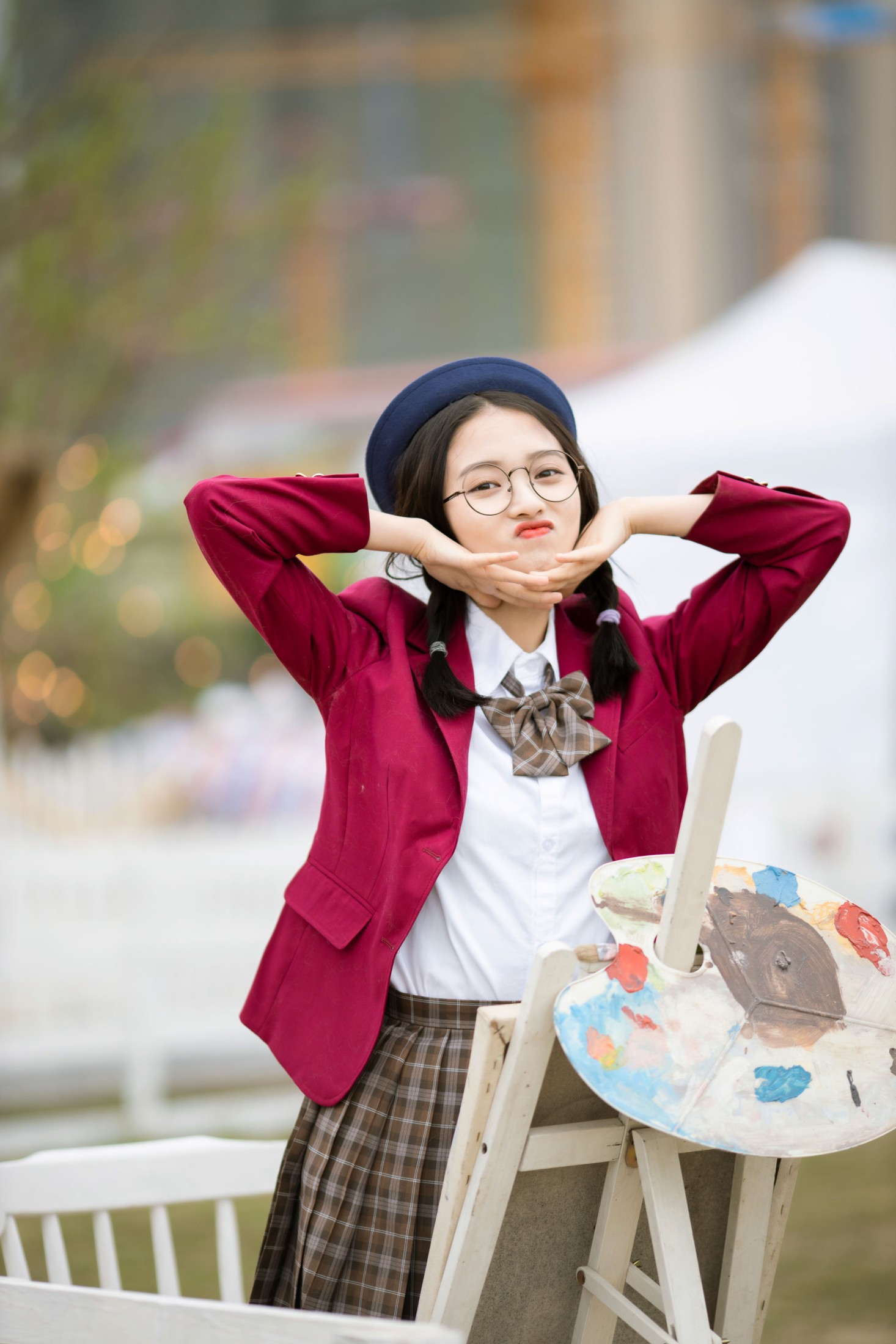 图片[4]-口可 – 《画画的女孩》[21P]-COS写真在线网