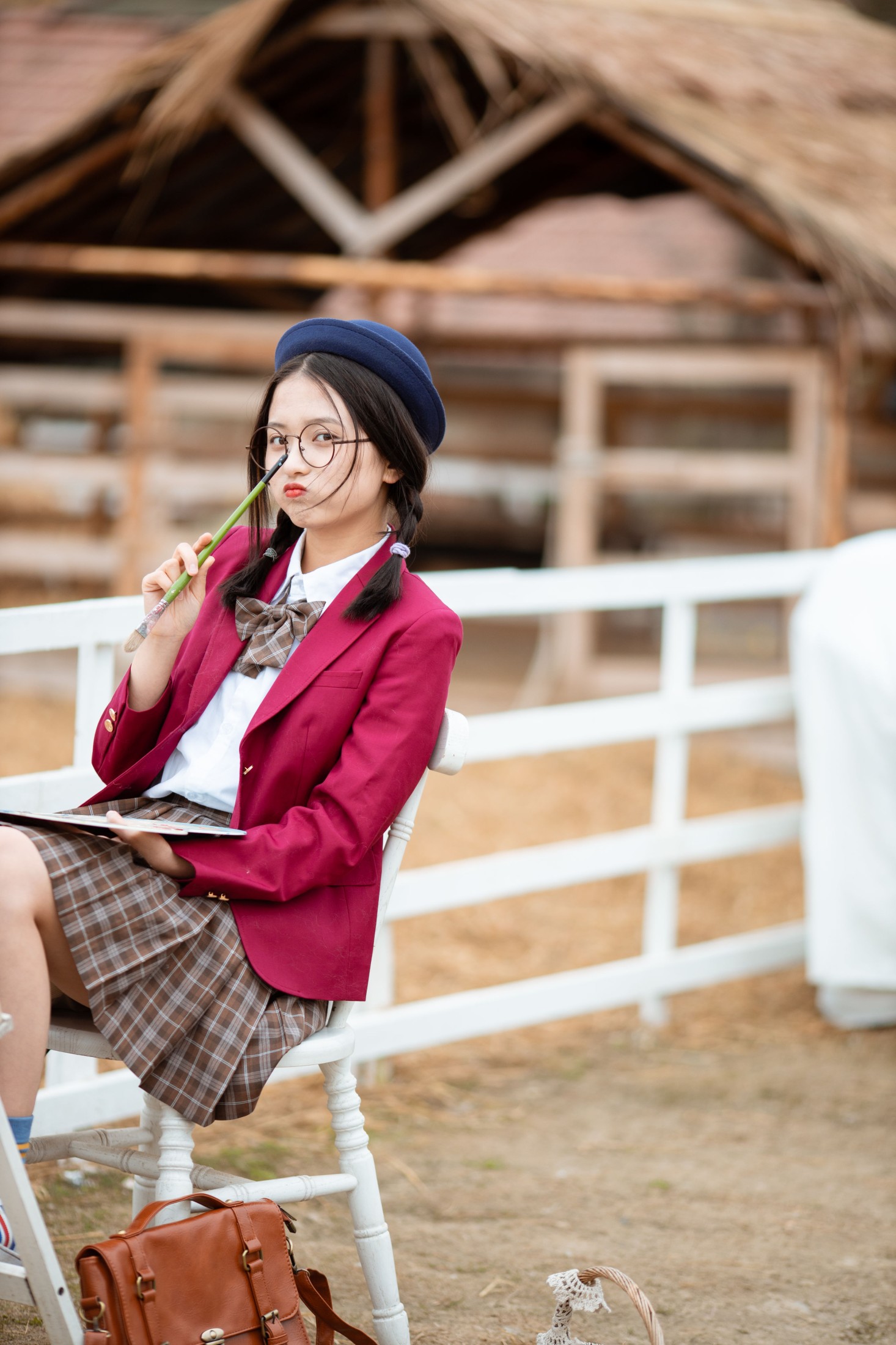 图片[3]-口可 – 《画画的女孩》[21P]-COS写真在线网