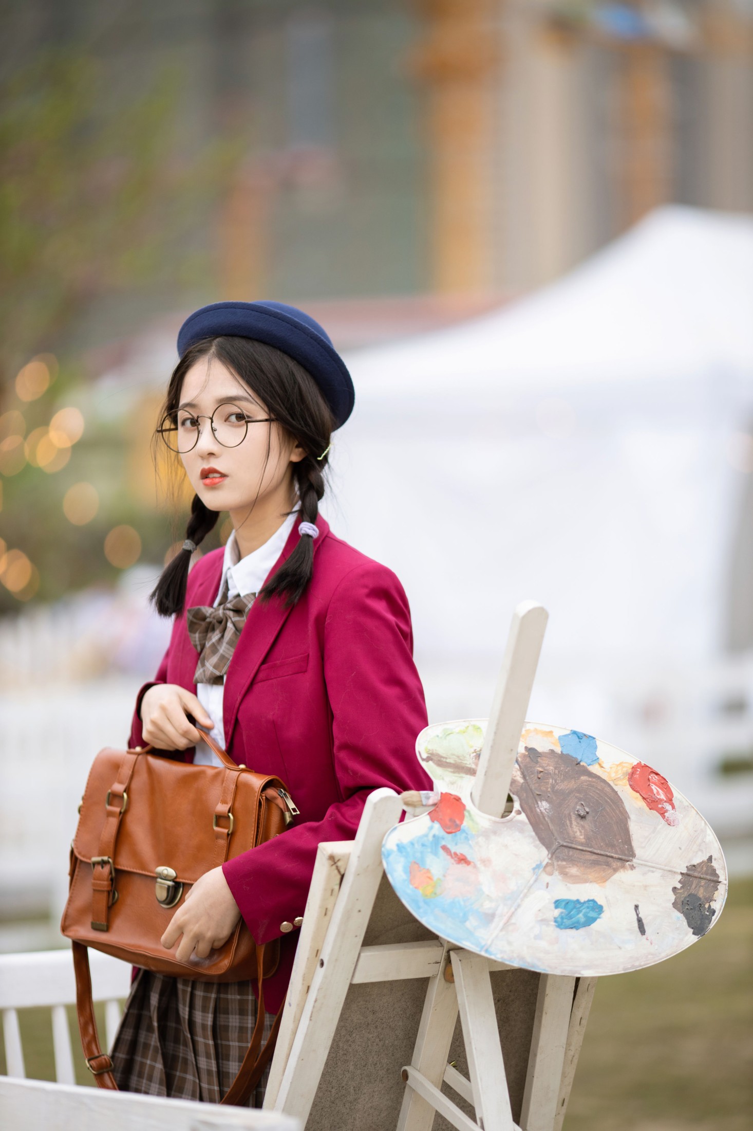 图片[5]-口可 – 《画画的女孩》[21P]-COS写真在线网