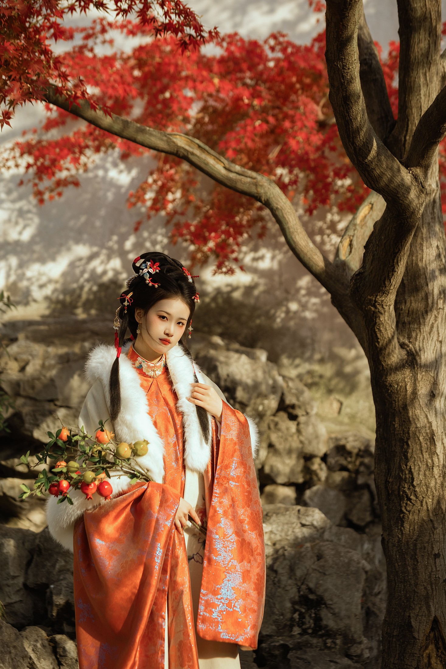 图片[4]-婕妤 – 《庭院红叶》[41P]-COS写真在线网