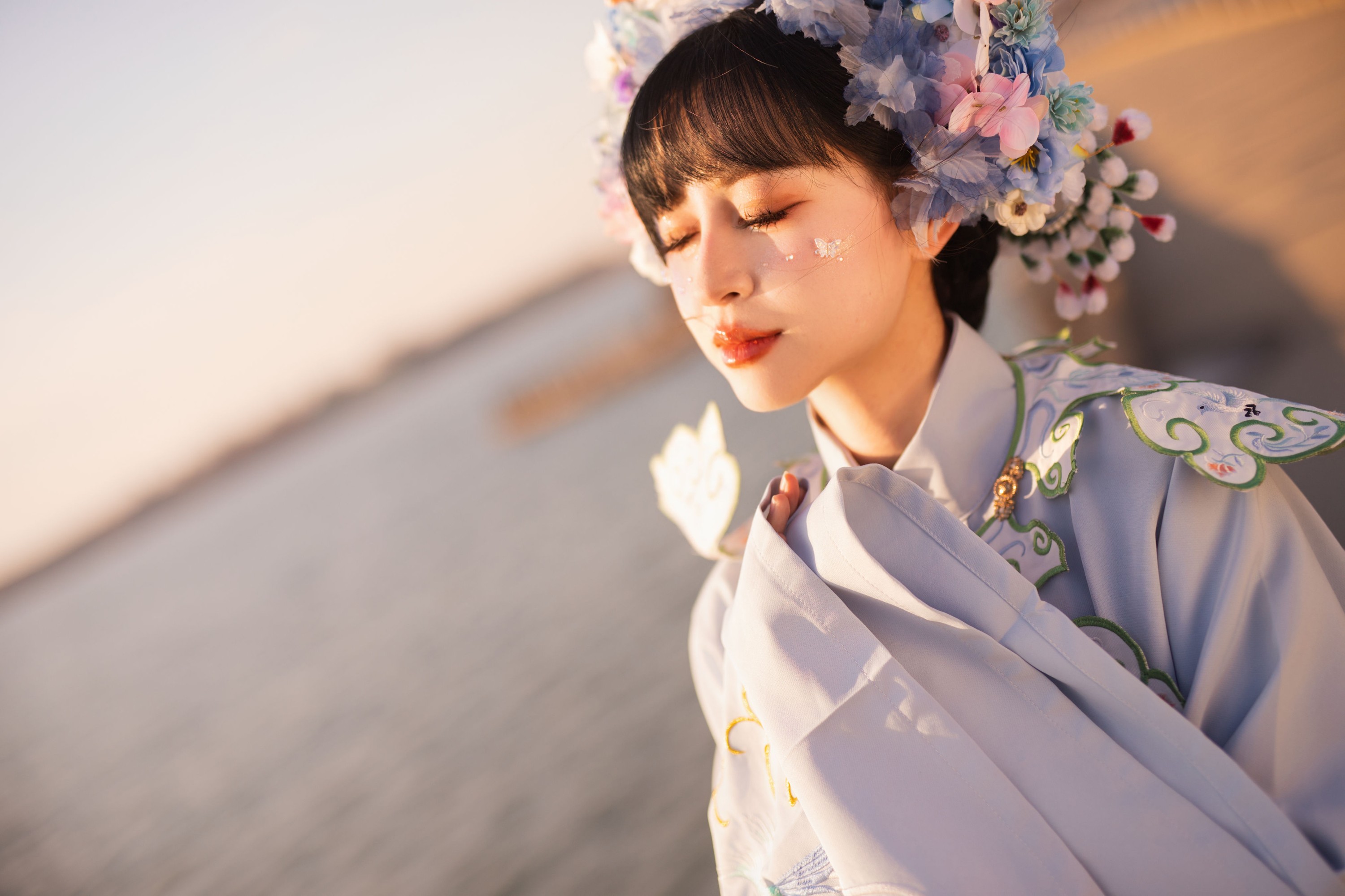 图片[5]-壹萱- – 《青花与海》[24P]-COS写真在线网