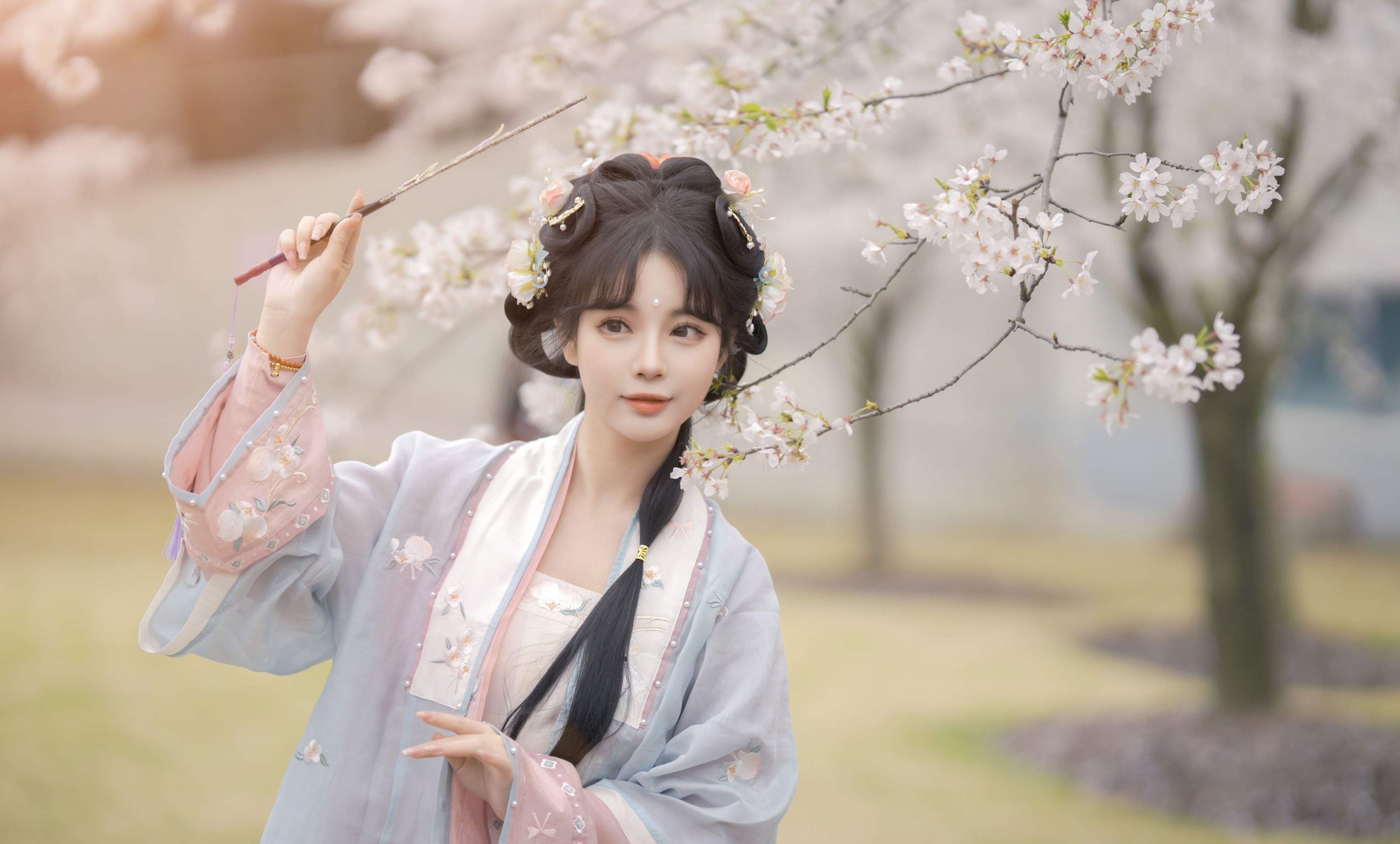 图片[4]-苏苏 – 《樱花树下》[27P]-COS写真在线网