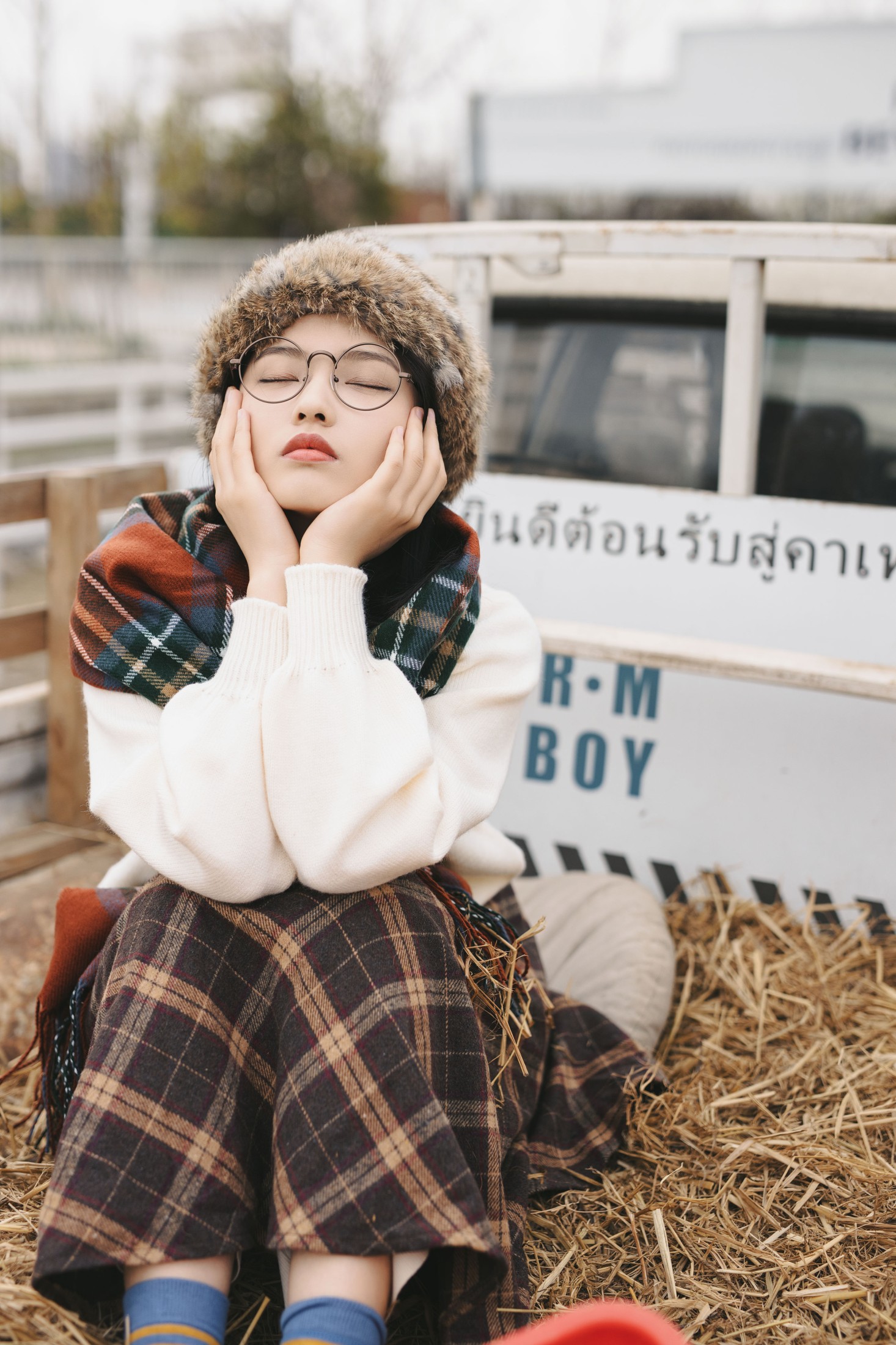 图片[4]-口可 – 《冬日农场》[33P]-COS写真在线网