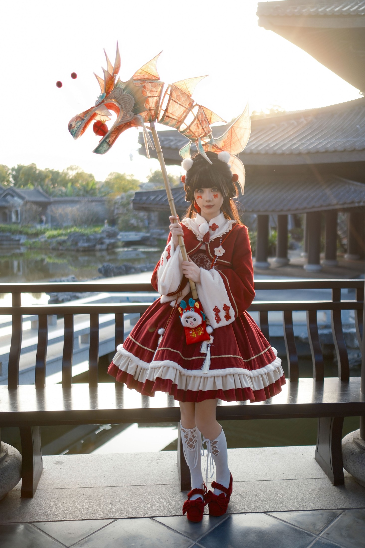 图片[3]-二茹Ruth – 《文化馆新年》[22P]-COS写真在线网