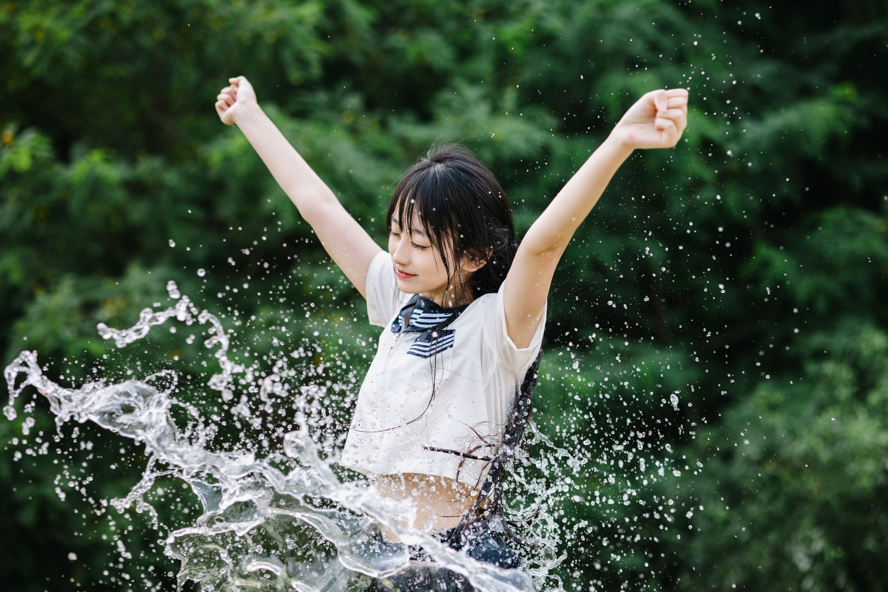 图片[3]-捏捏新酱 – 《JK水少女》[22P]-COS写真在线网