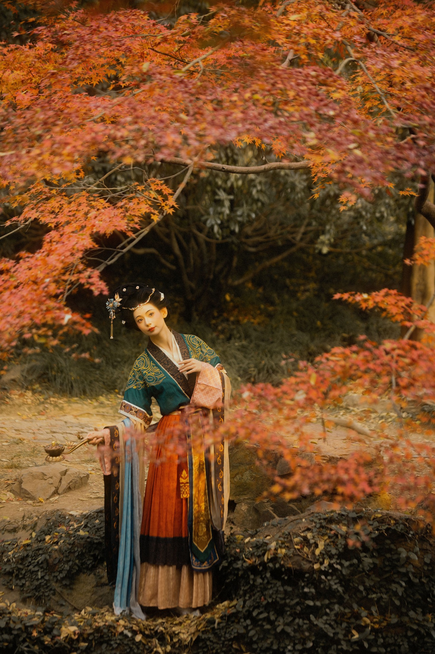 图片[5]-弥璎呀 – 《江畔丹枫》[26P]-COS写真在线网