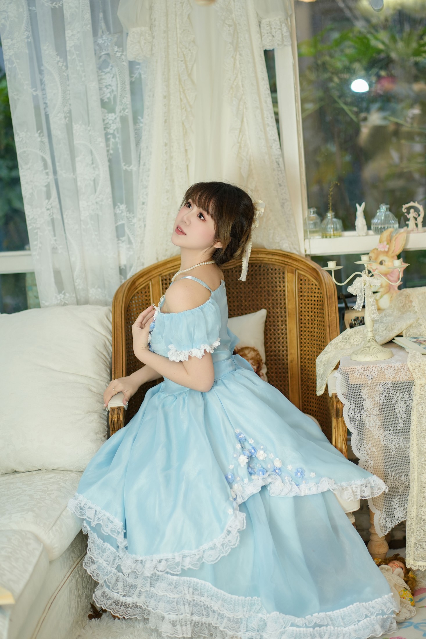 图片[3]-泡芙小方 – 《蓝色系公主》[23P]-COS写真在线网