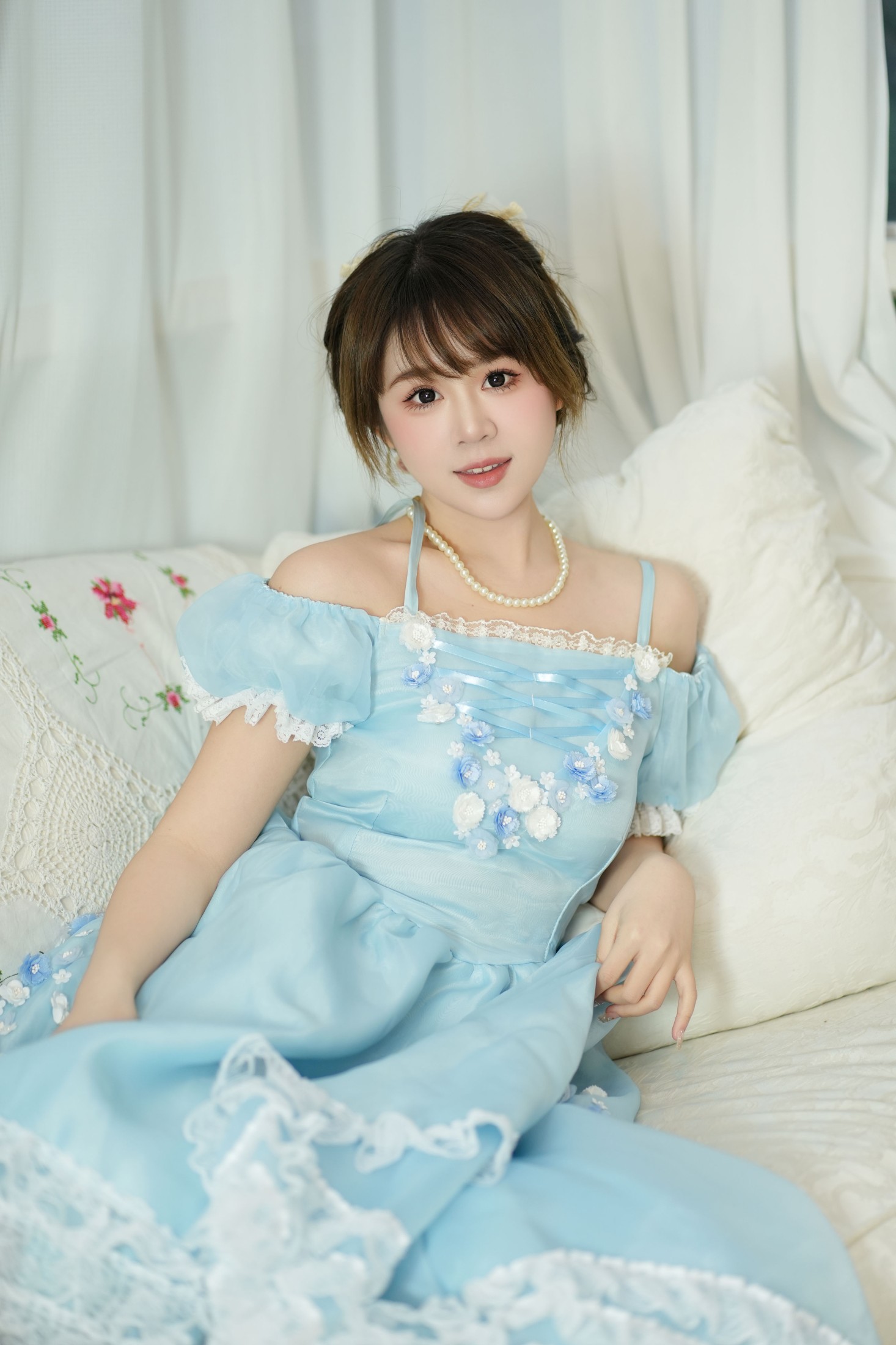 图片[5]-泡芙小方 – 《蓝色系公主》[23P]-COS写真在线网