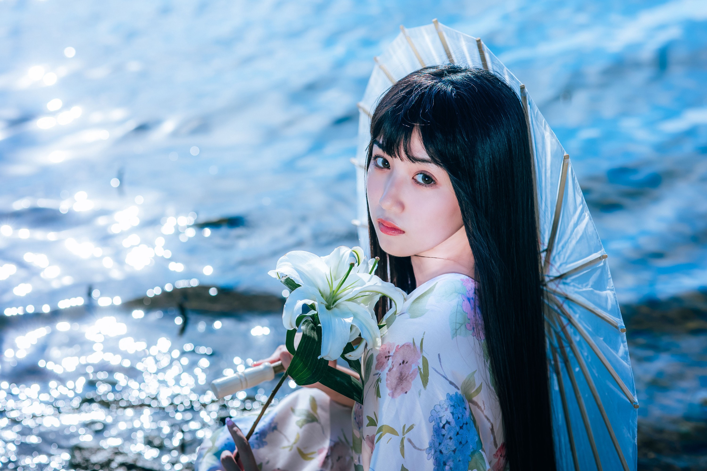 图片[3]-四月羊大冒险 – 《水中花》[22P]-COS写真在线网
