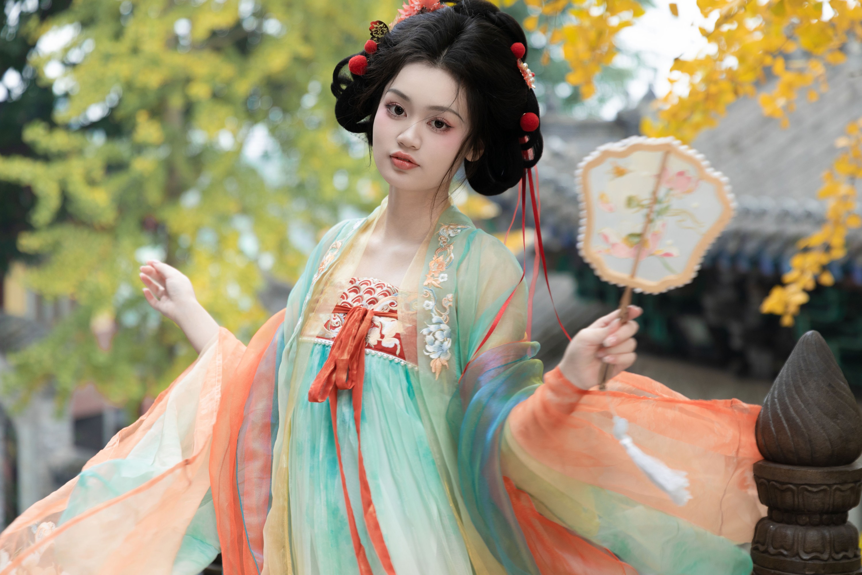 图片[3]-陈尤娜 – 《银杏树下》[22P]-COS写真在线网