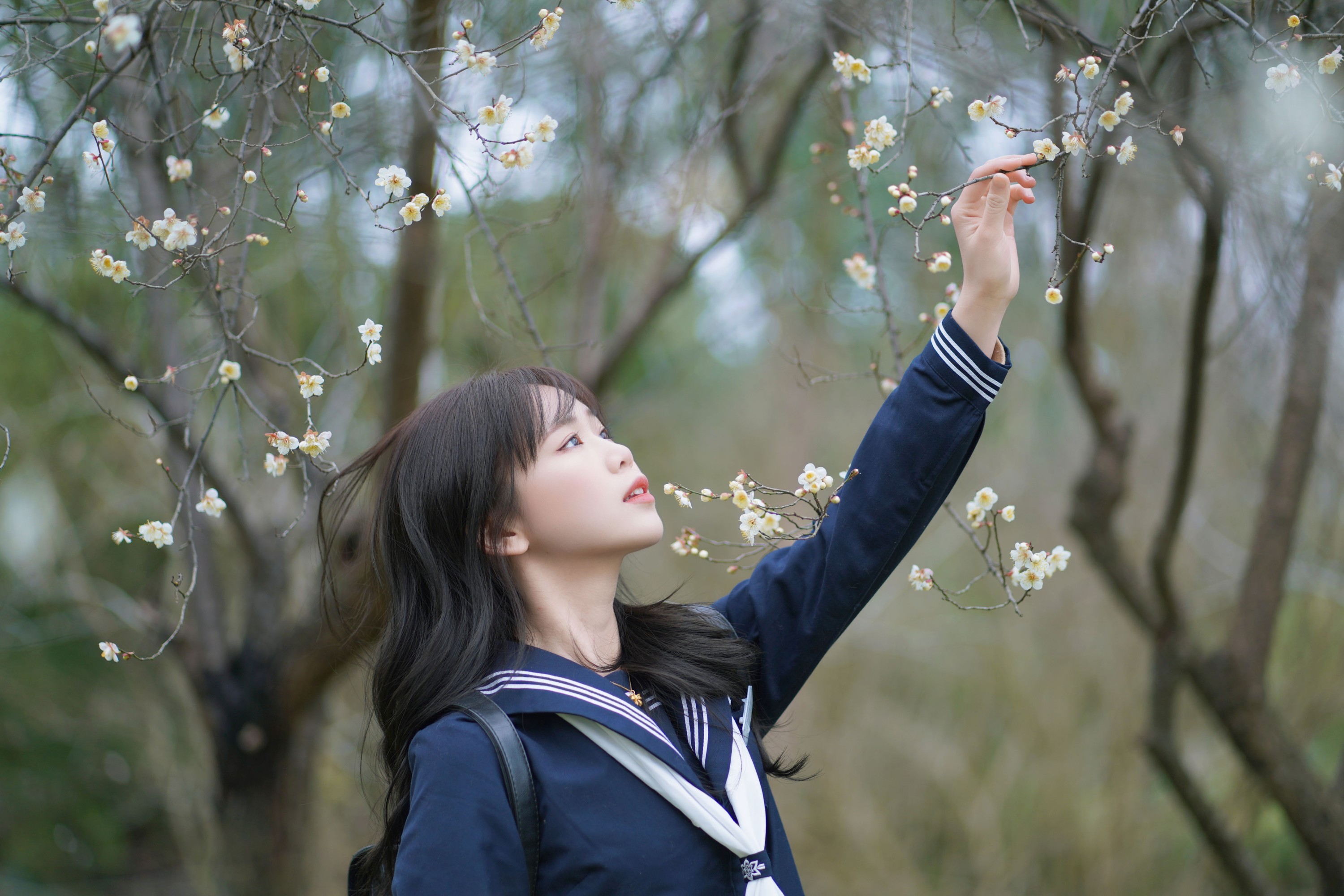 图片[5]-泡芙小方 – 《梅花树下》[26P]-COS写真在线网