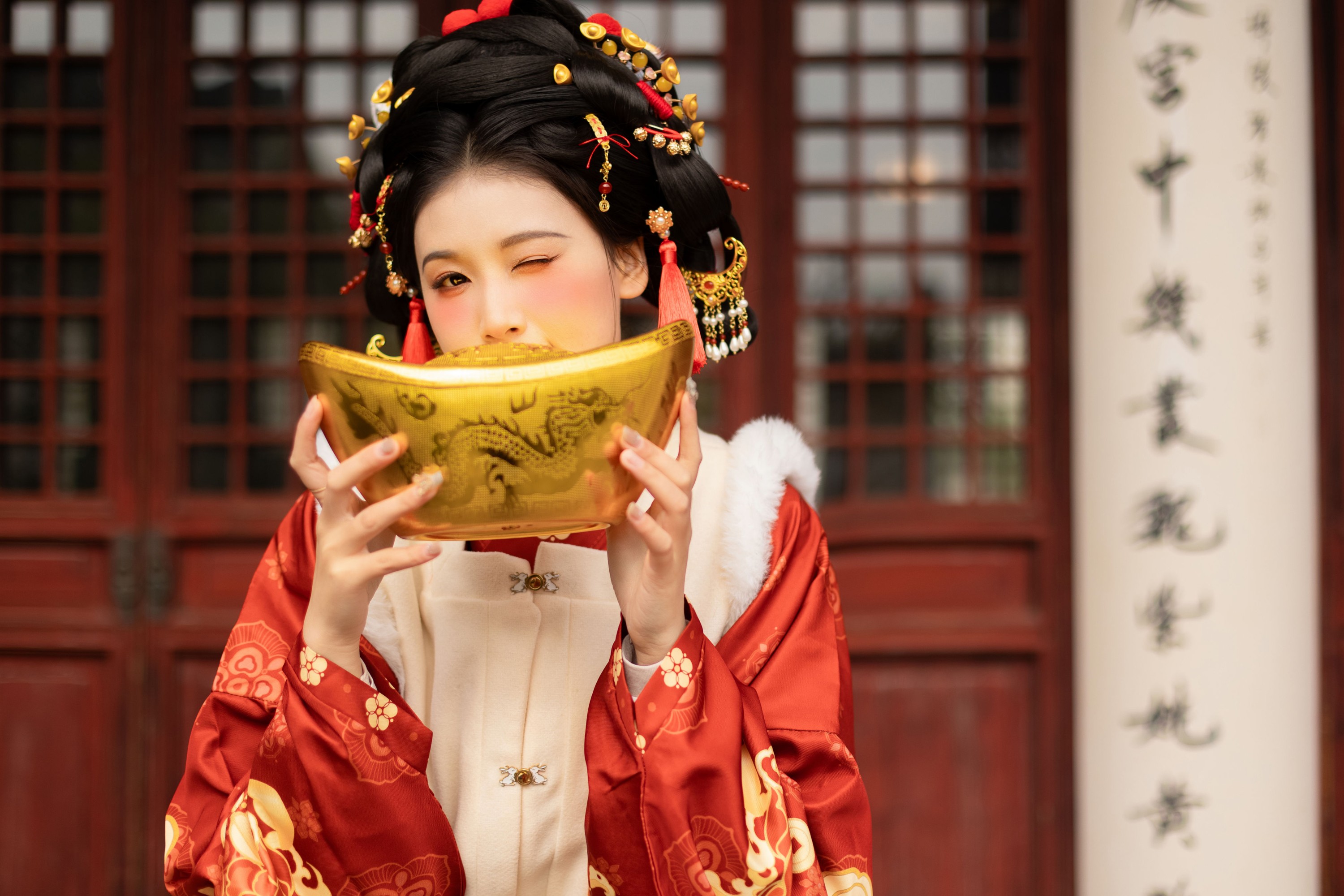 图片[5]-婕妤 – 《恭贺新春》[25P]-COS写真在线网