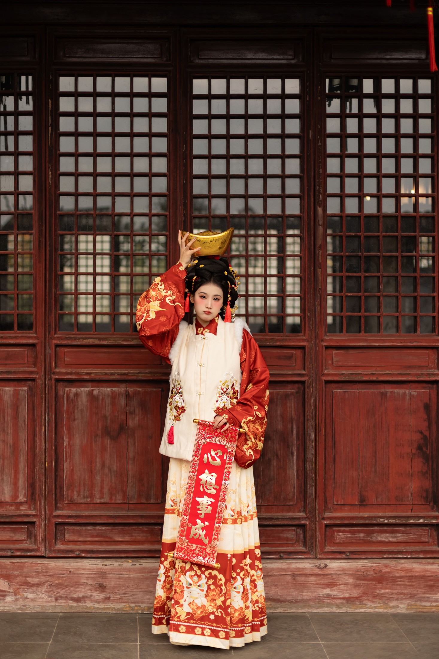 图片[4]-婕妤 – 《恭贺新春》[25P]-COS写真在线网