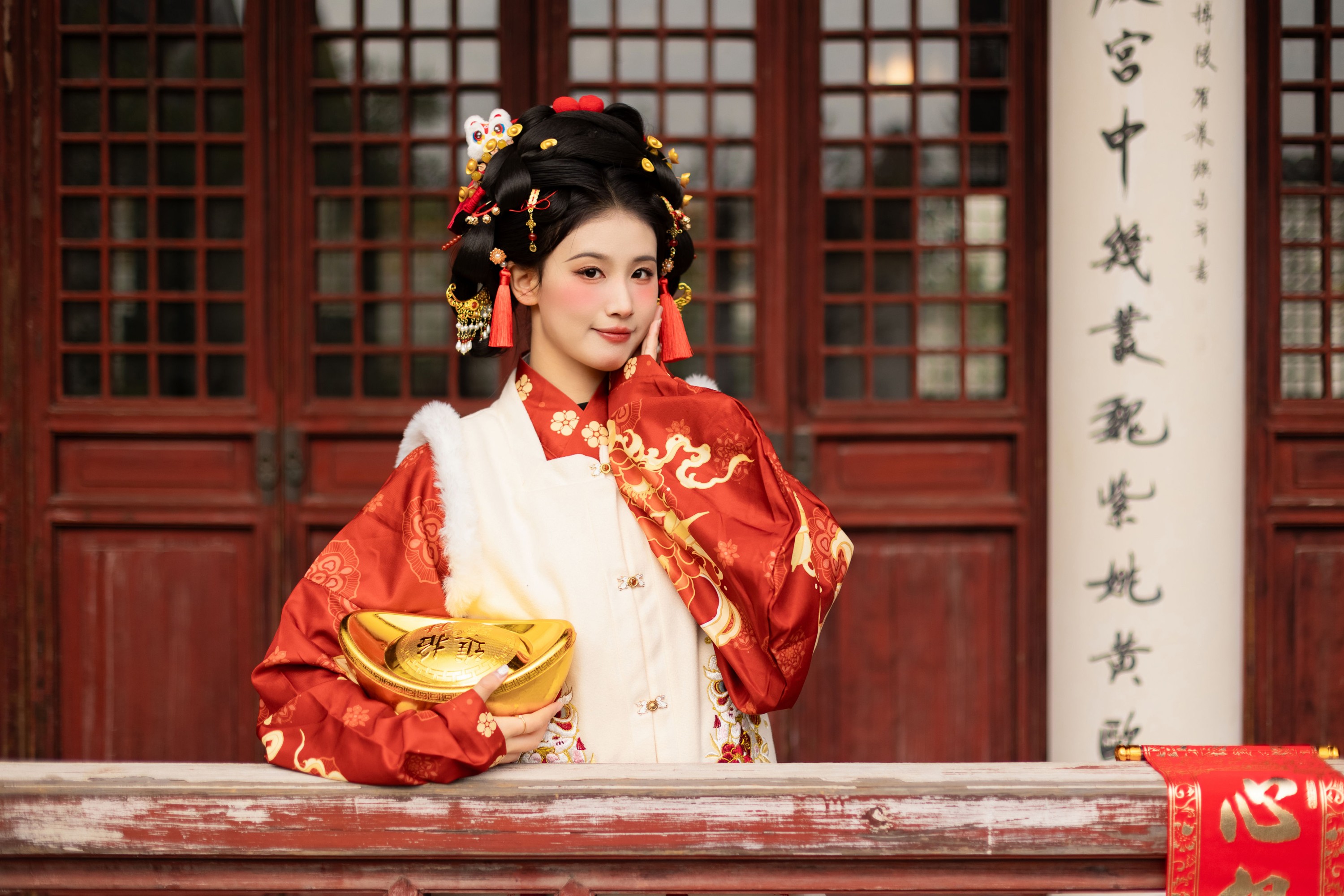 图片[3]-婕妤 – 《恭贺新春》[25P]-COS写真在线网