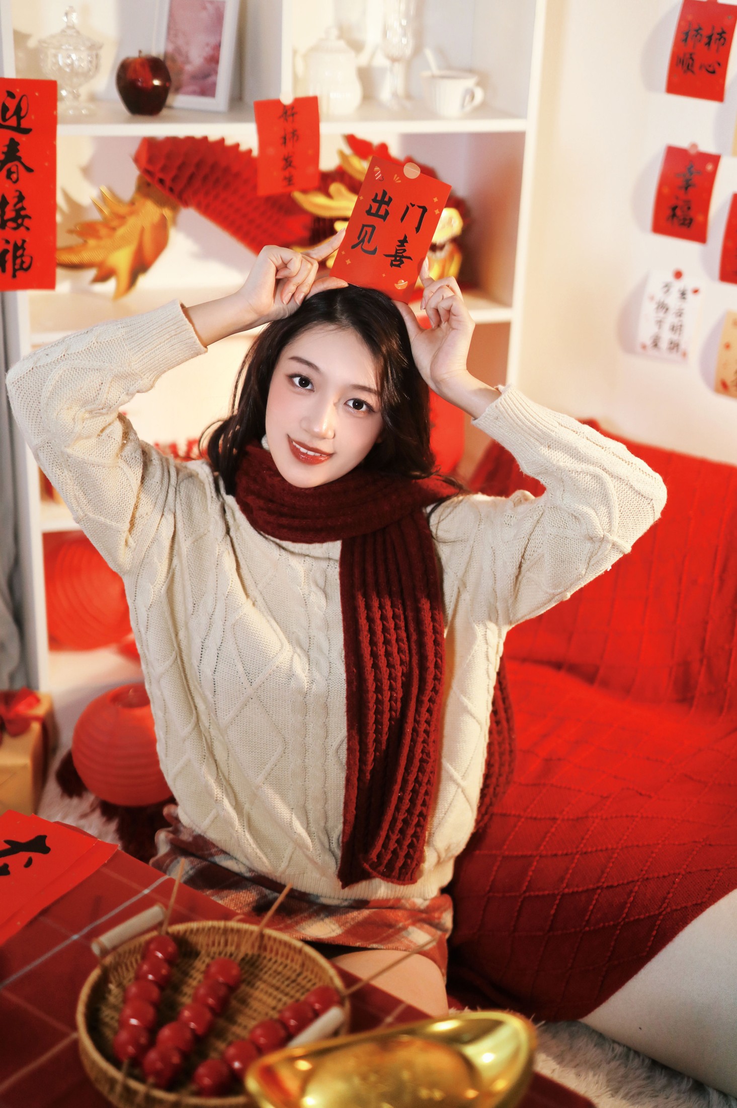 图片[3]-雨芳 – 《新年日常》[28P]-COS写真在线网