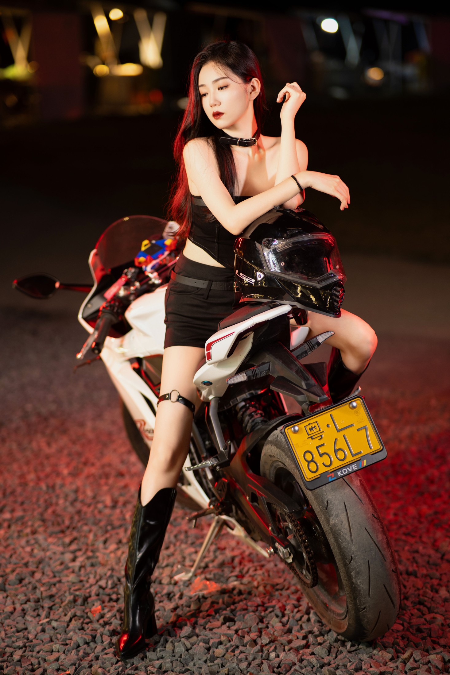 图片[5]-迪丽热鸭 – 《女骑手》[20P]-COS写真在线网
