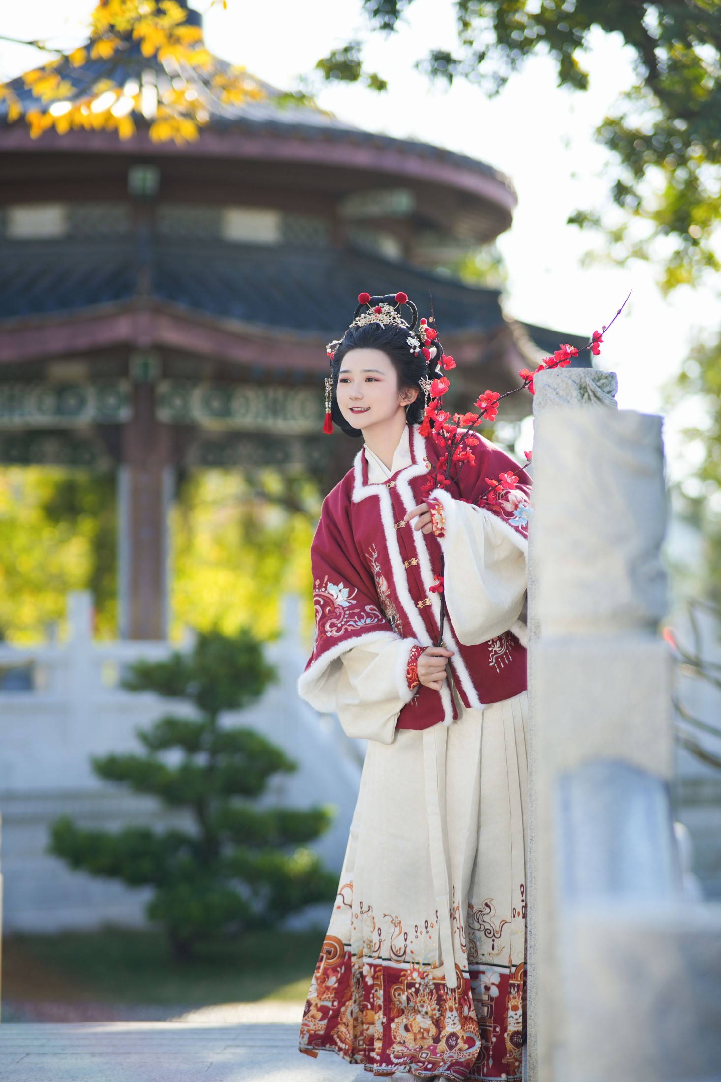 图片[3]-蛋糕的蛋蛋 – 《大红新年》[23P]-COS写真在线网