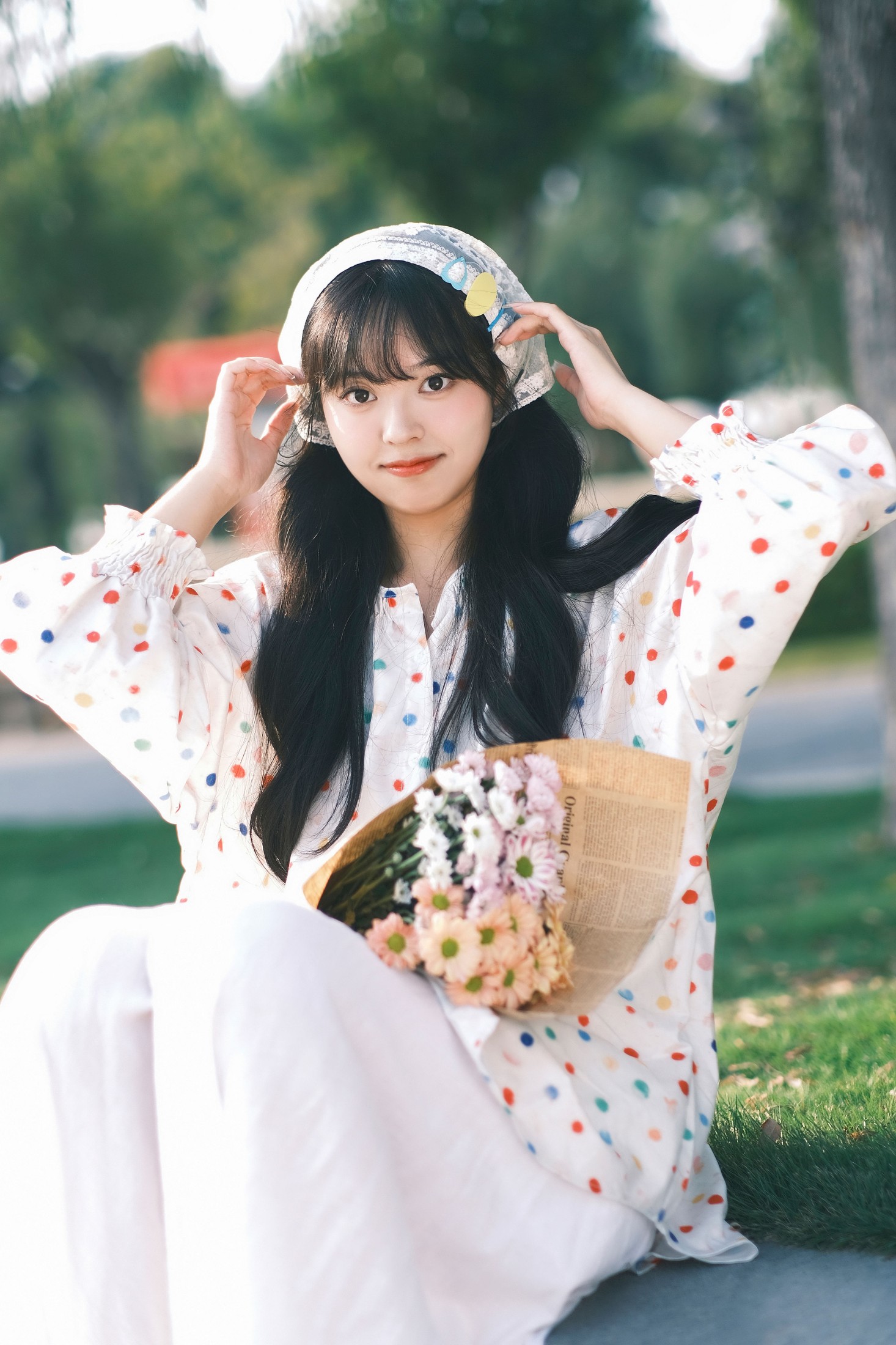 图片[3]-大白啵啵 – 《青春的颜色，是热烈的彩色呀》[27P]-COS写真在线网