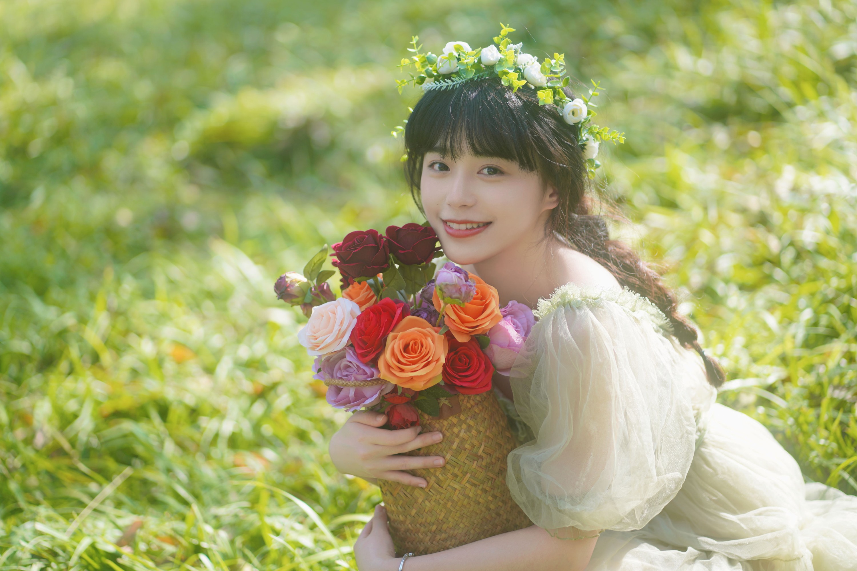 图片[4]-不困妮妮 – 《绿》[25P]-COS写真在线网