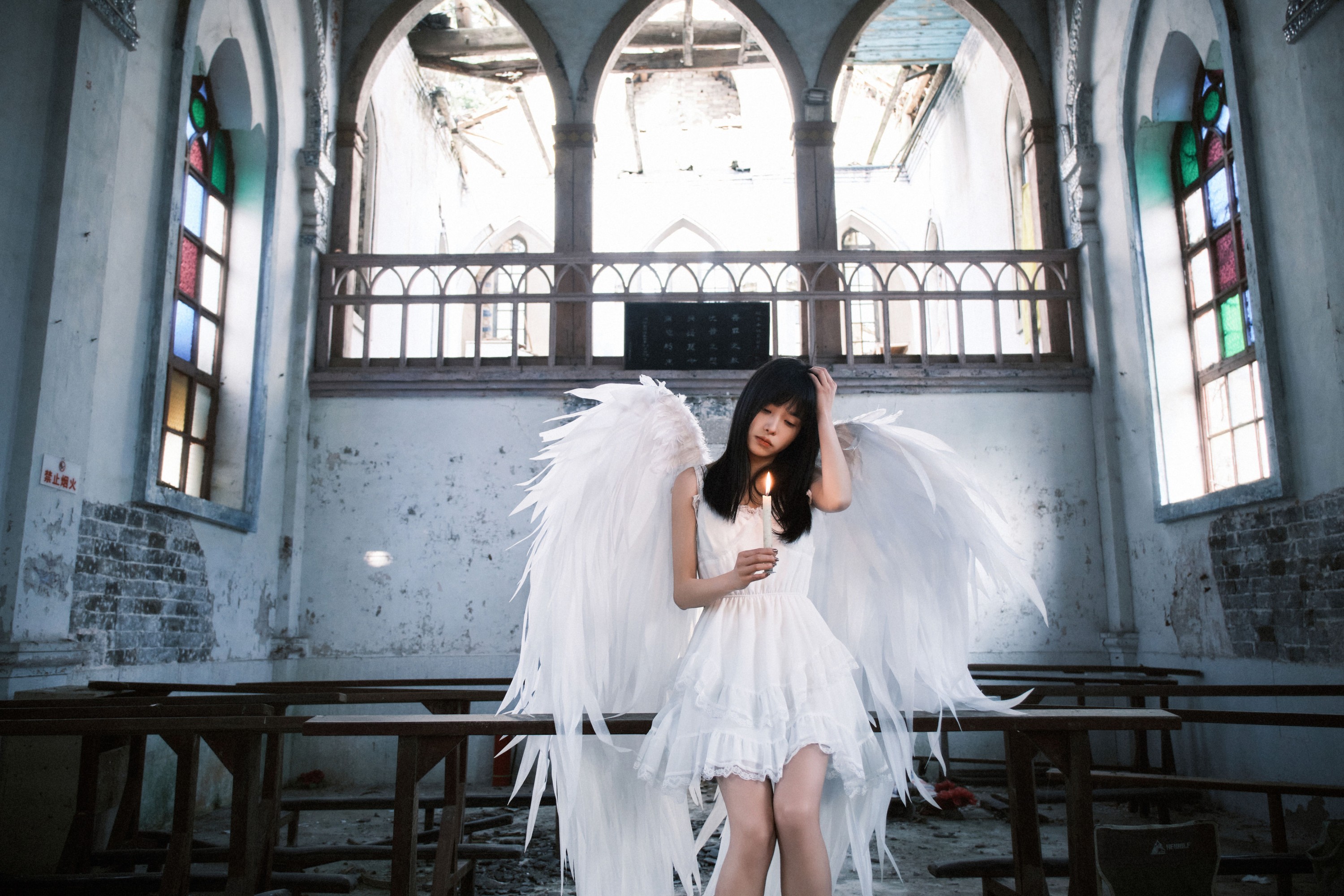 图片[3]-小松麻奈 – 《废墟天使》[38P]-COS写真在线网
