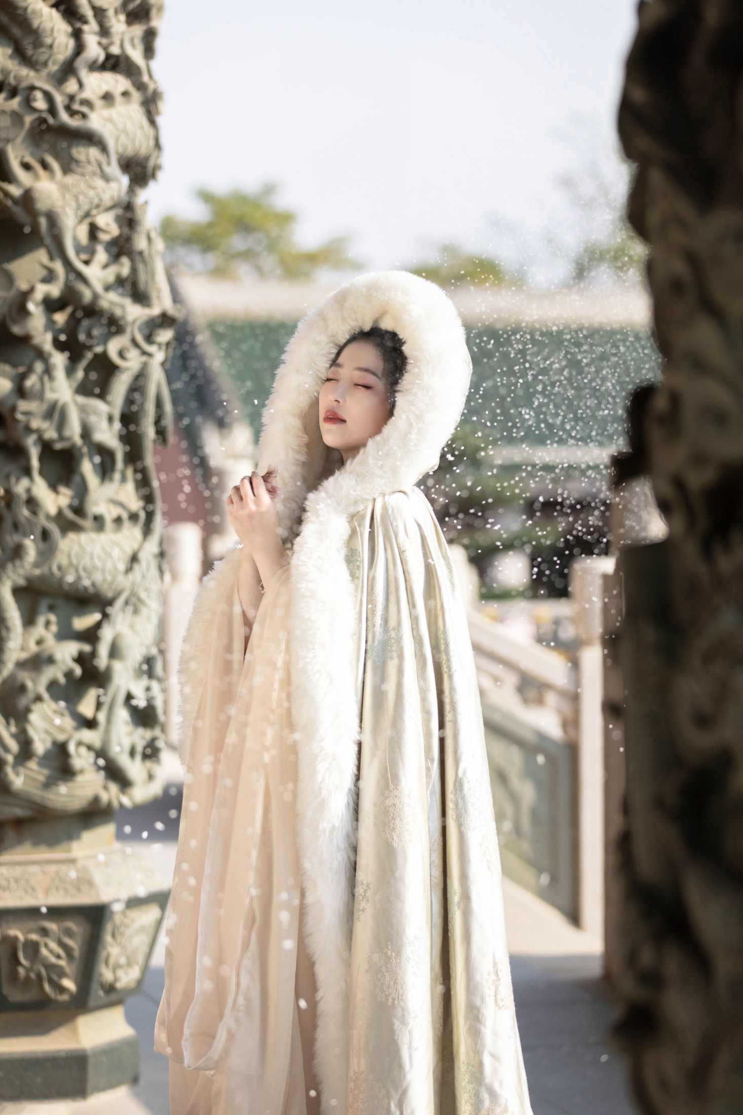 图片[3]-诗诗呀 – 《落雪》[22P]-COS写真在线网