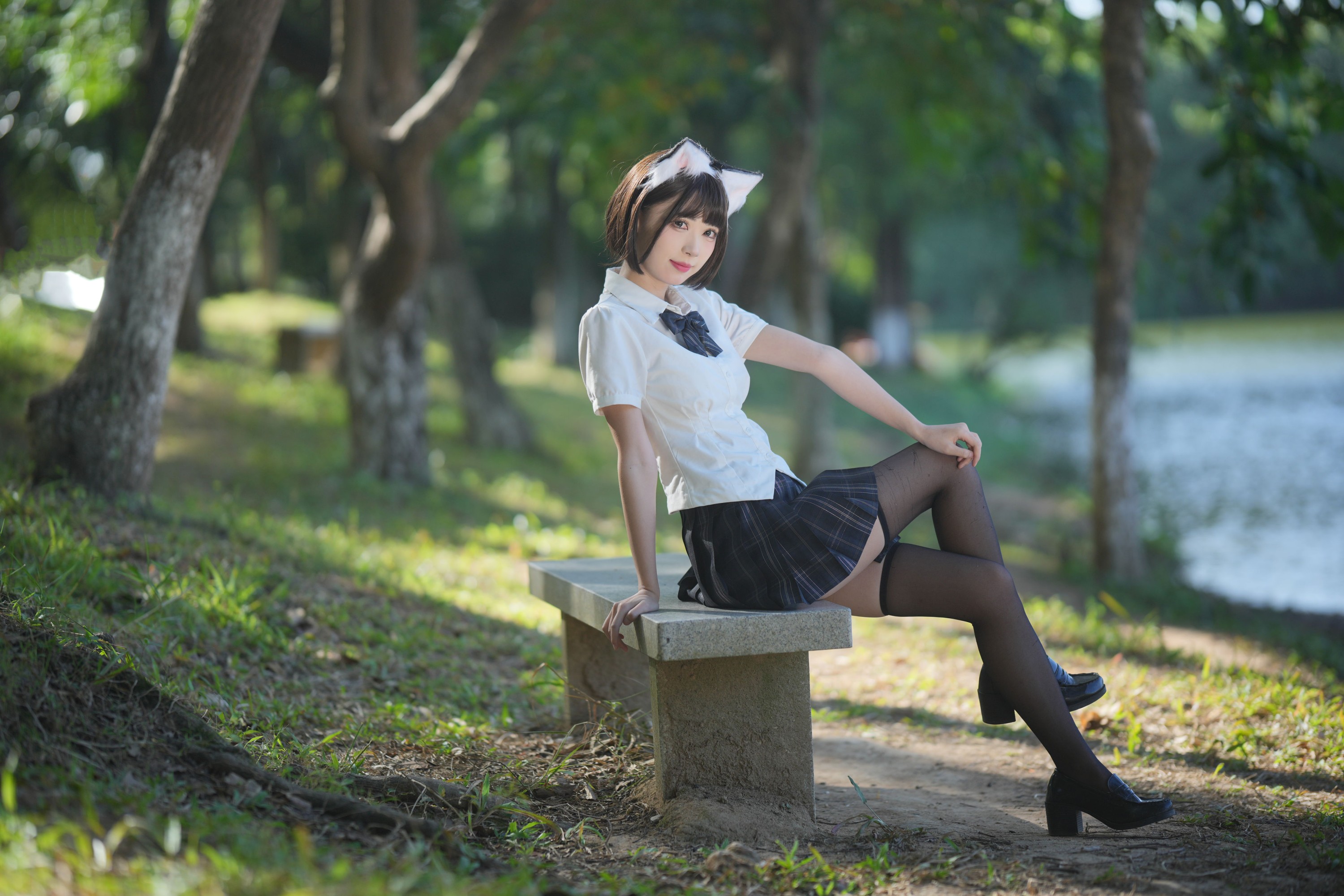图片[3]-二茹Ruth – 《猫耳少女》[27P]-COS写真在线网