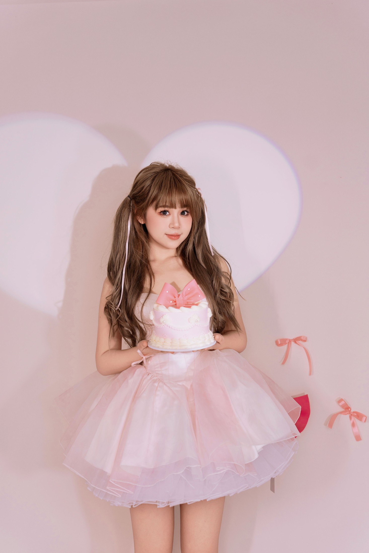 图片[3]-泡芙小方 – 《粉心》[27P]-COS写真在线网