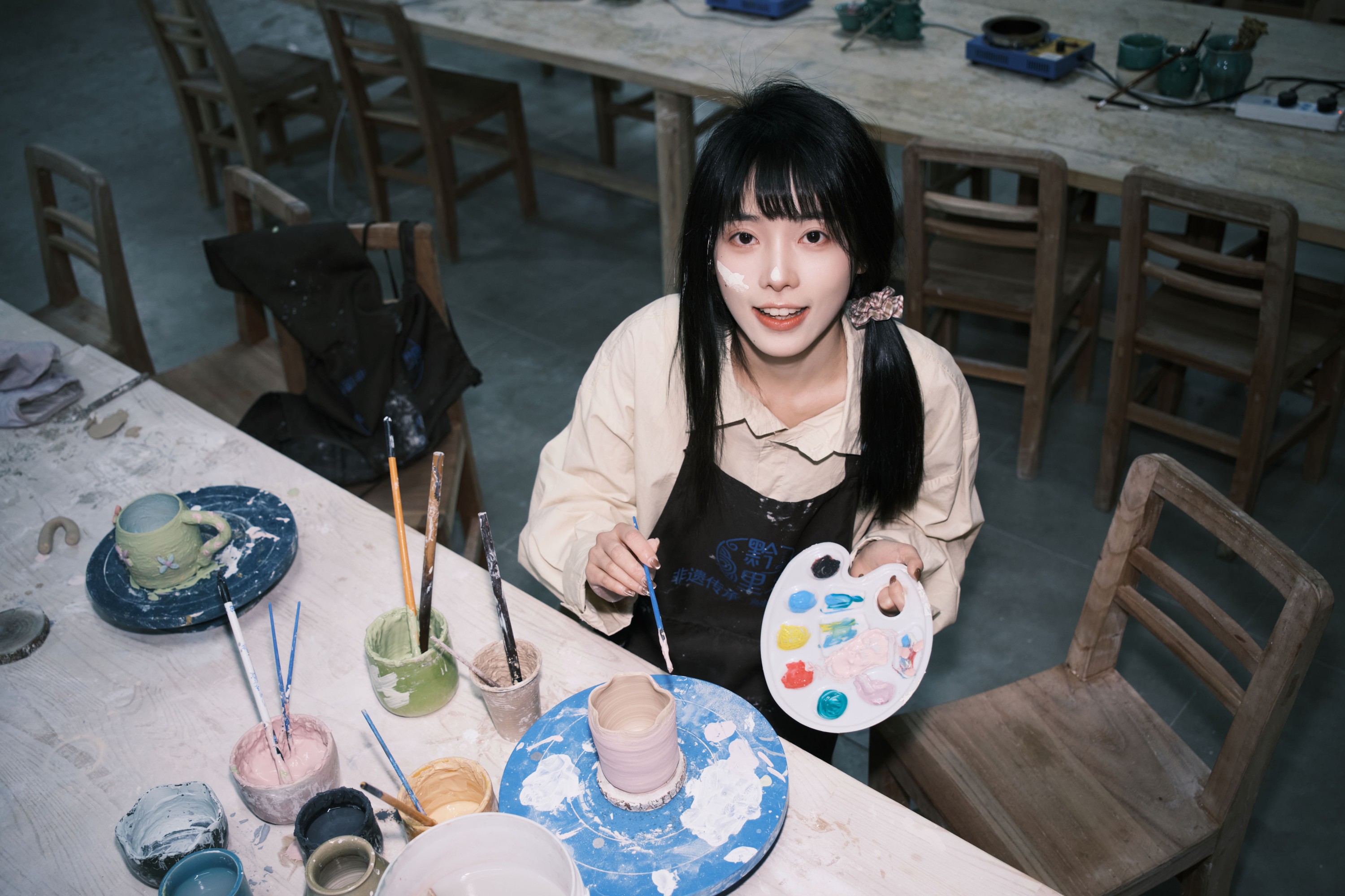 图片[6]-小松麻奈 – 《陶艺时光》[50P]-COS写真在线网