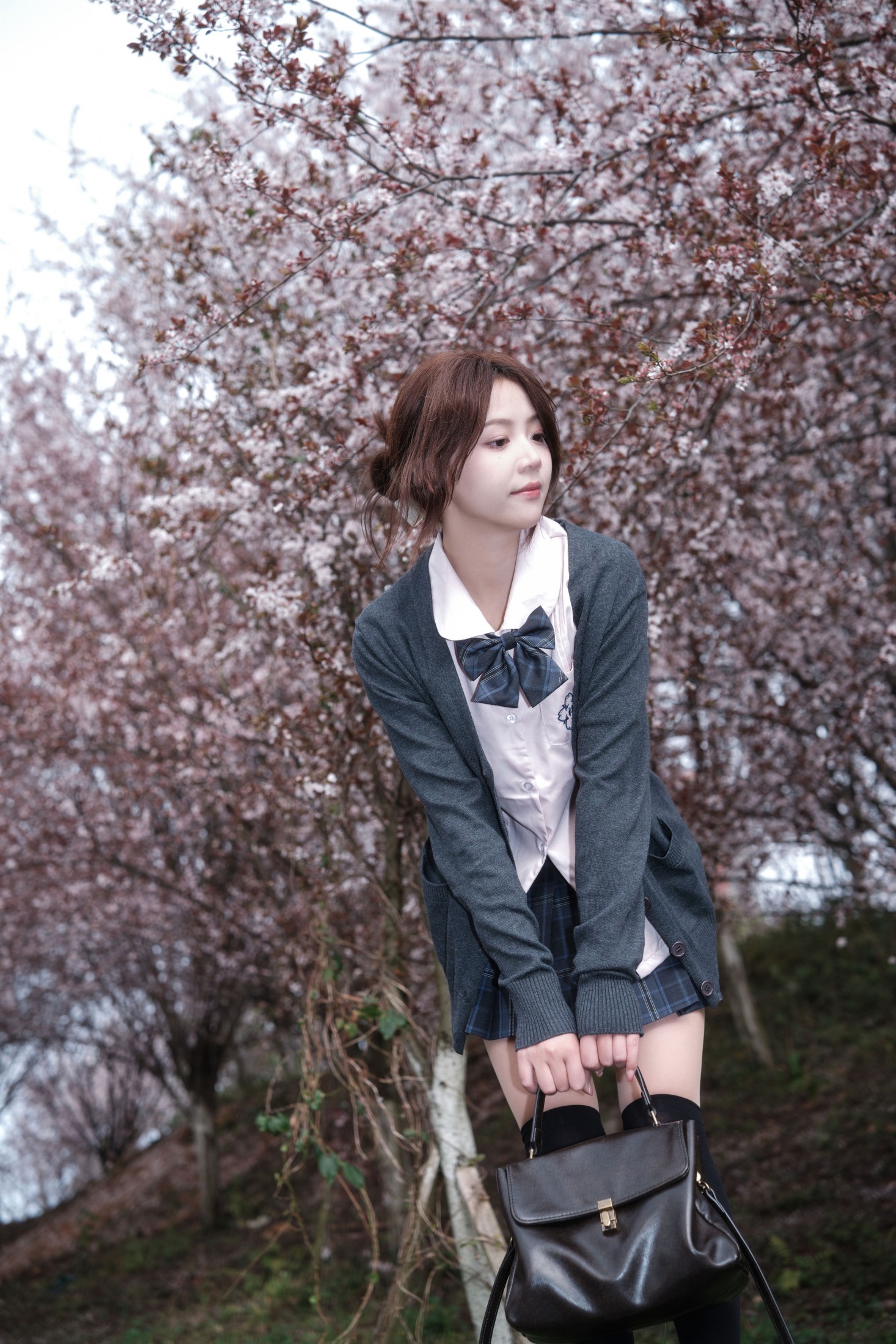 图片[3]-佳佳 – 《紫叶李jk》[31P]-COS写真在线网