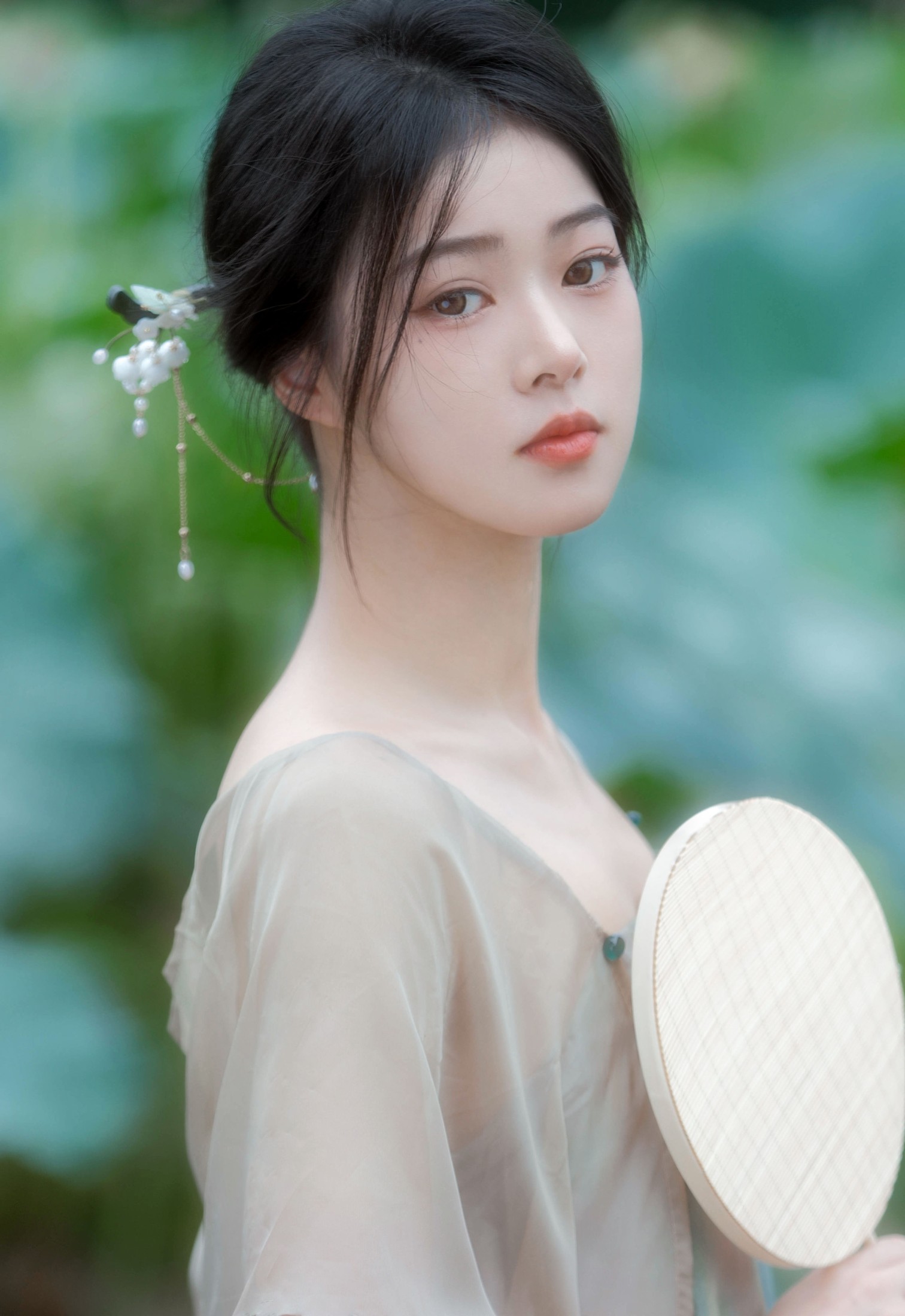 图片[3]-小羊 – 《绿意》[27P]-COS写真在线网